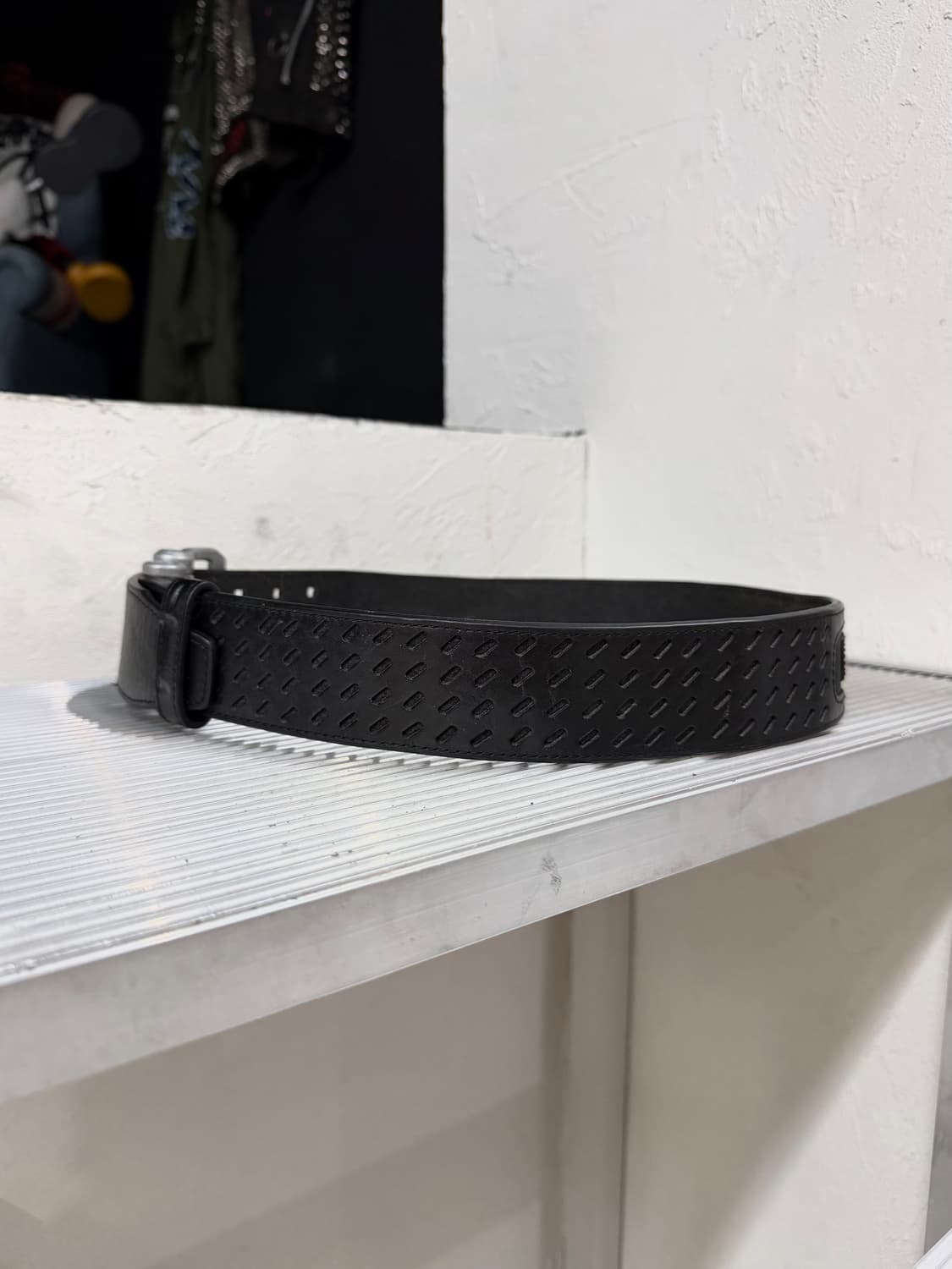 00s 오클리 카우 레더 벨트 상품이미지3