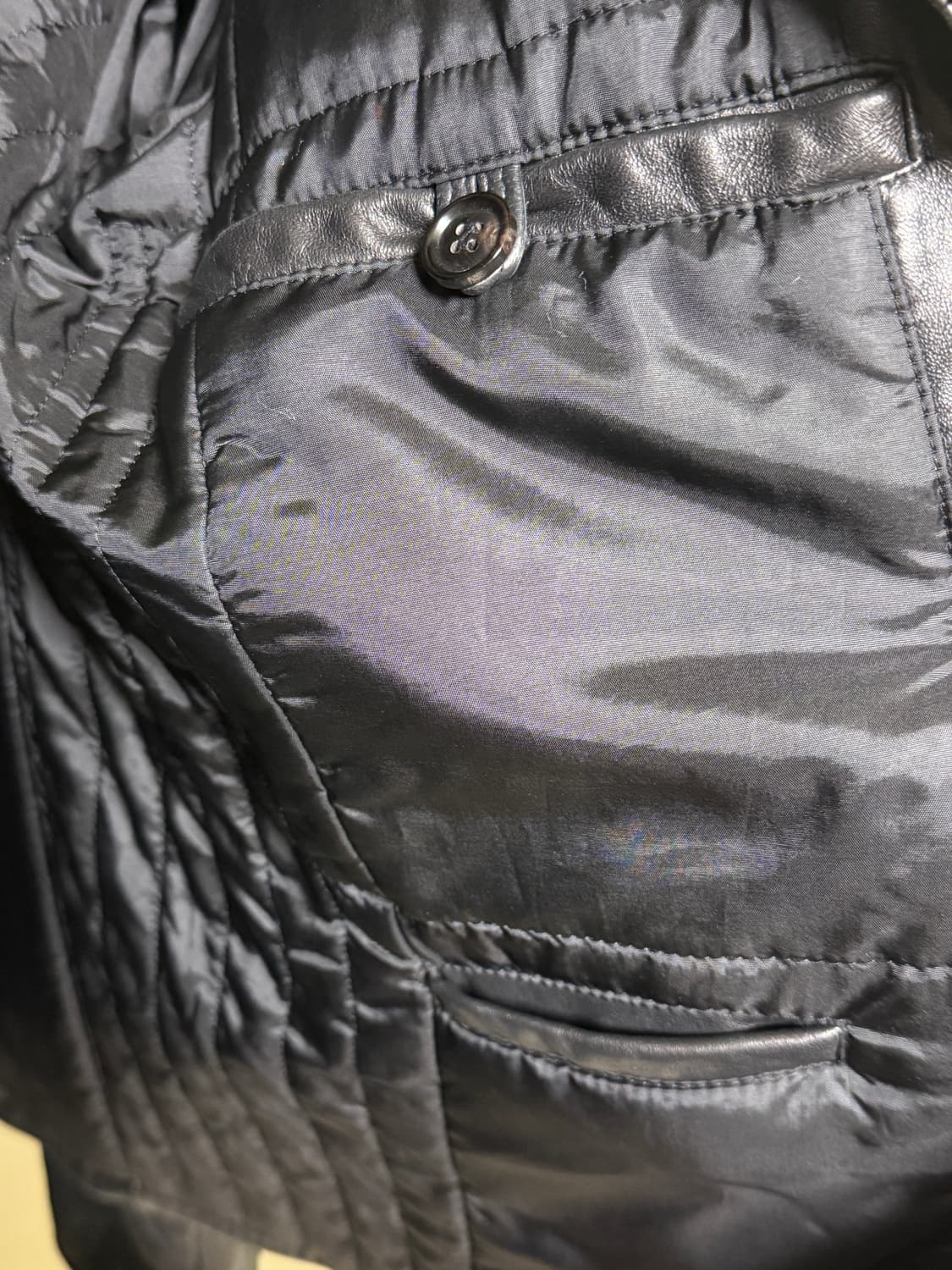 빈티지 휴고 보스 양가죽 자켓 (L~XL) 상품이미지8