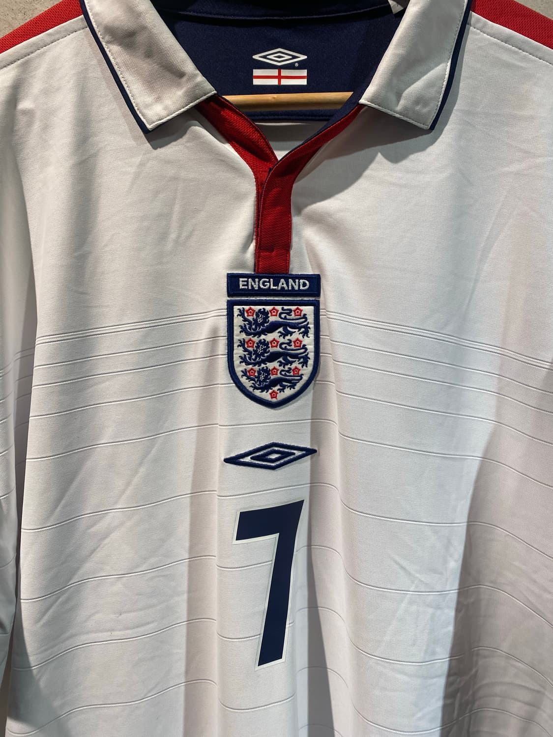 03-05 잉글랜드 국가대표 베컴 홈 유니폼 상품이미지3