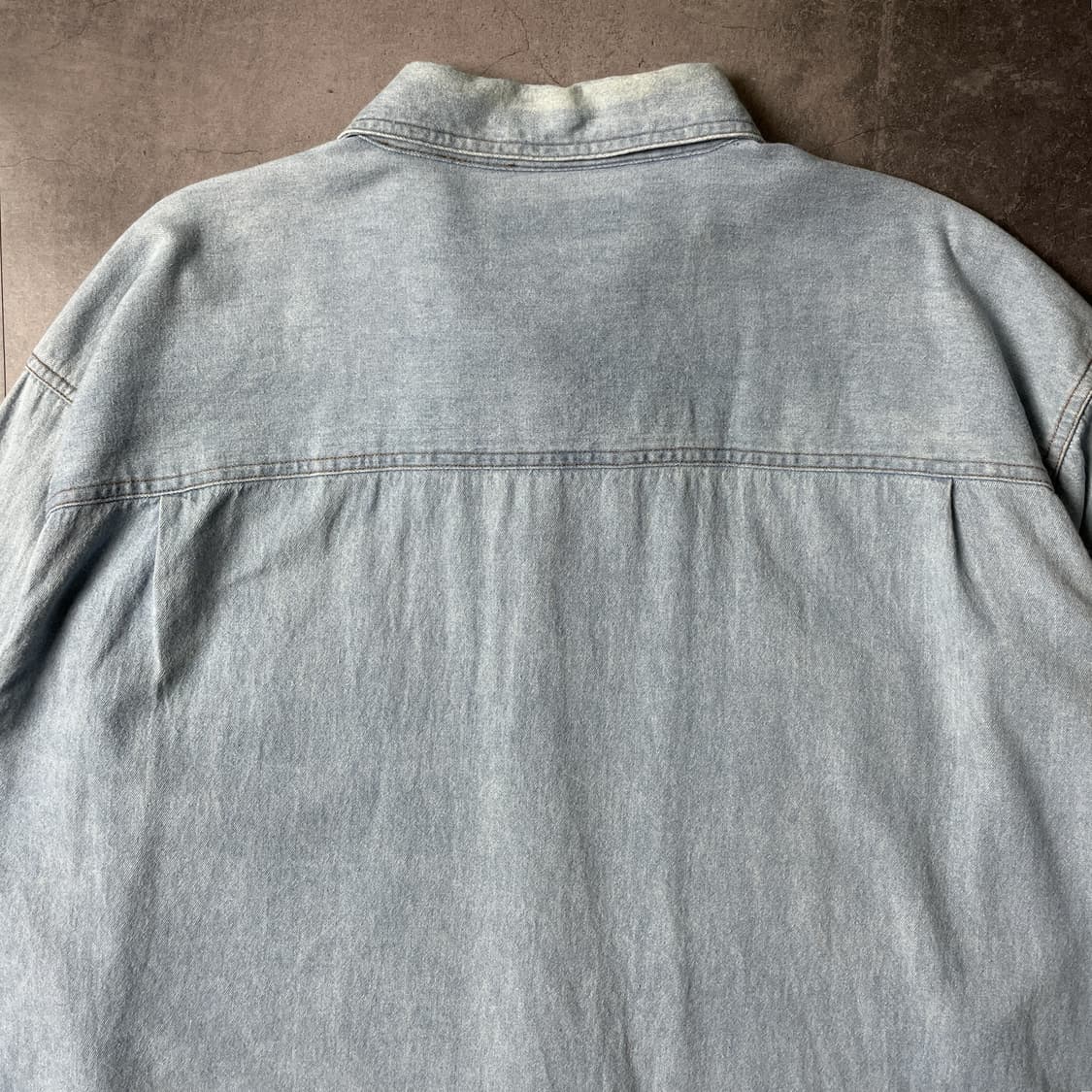 UNKNOWN 빈티지 코튼 데님 셔츠 A00694 상품이미지9