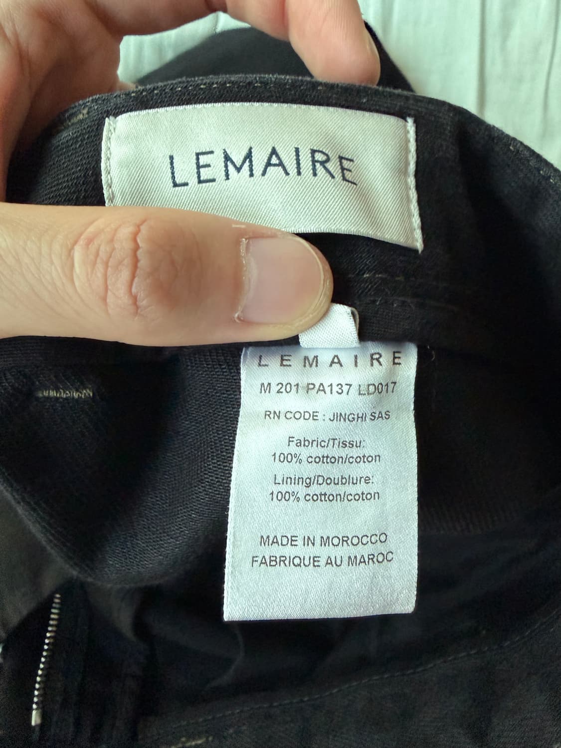 [52] 르메르 트위스티드 벨티드 팬츠 상품이미지5