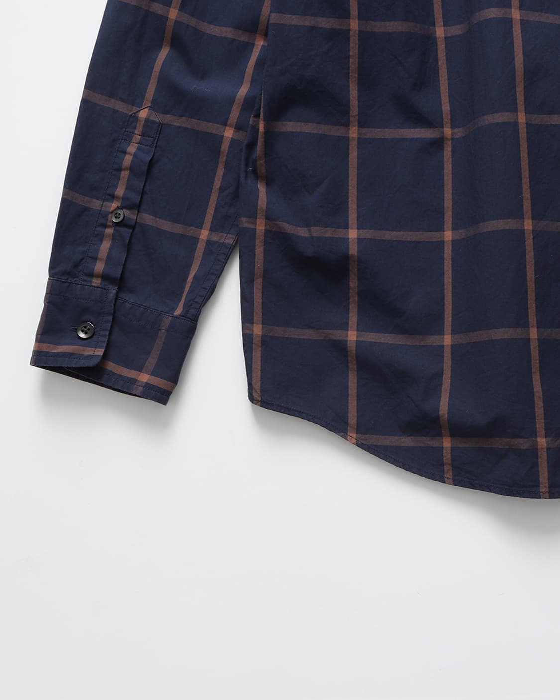 빔즈 BEAMS Loose Silhouette Check Shirt 상품이미지7
