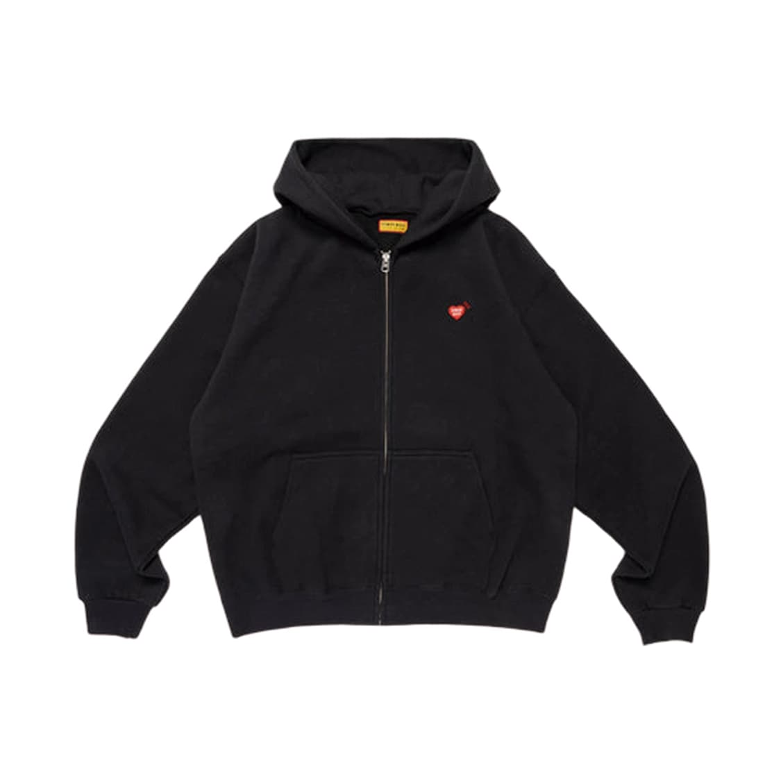 휴먼 메이드 클래식 집업 스웨트 후드 블랙 상품이미지1