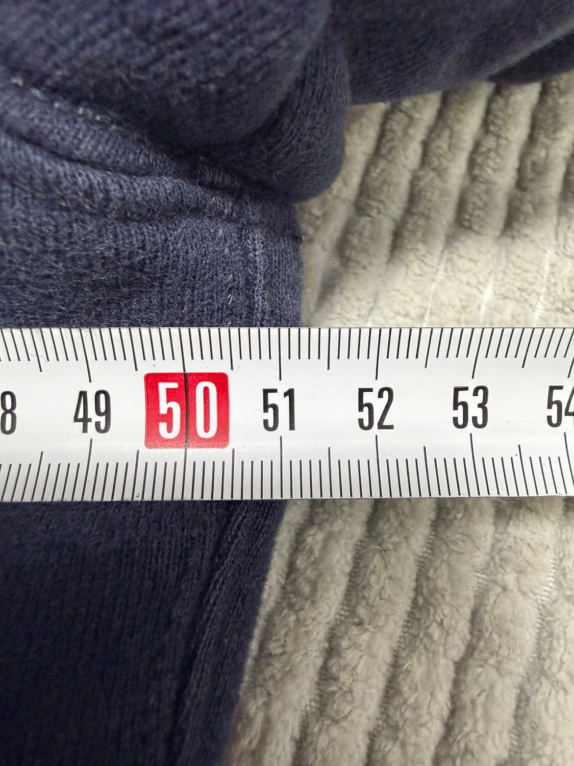 아베크롬비 센터로고 네이비 울프죠 집업 상품이미지6