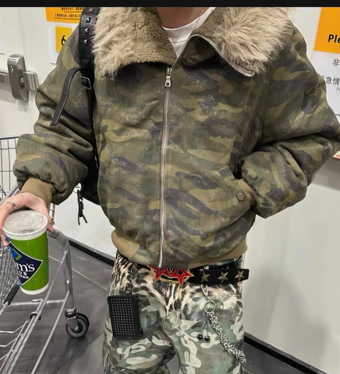 카모 봄버 자켓  상품이미지1