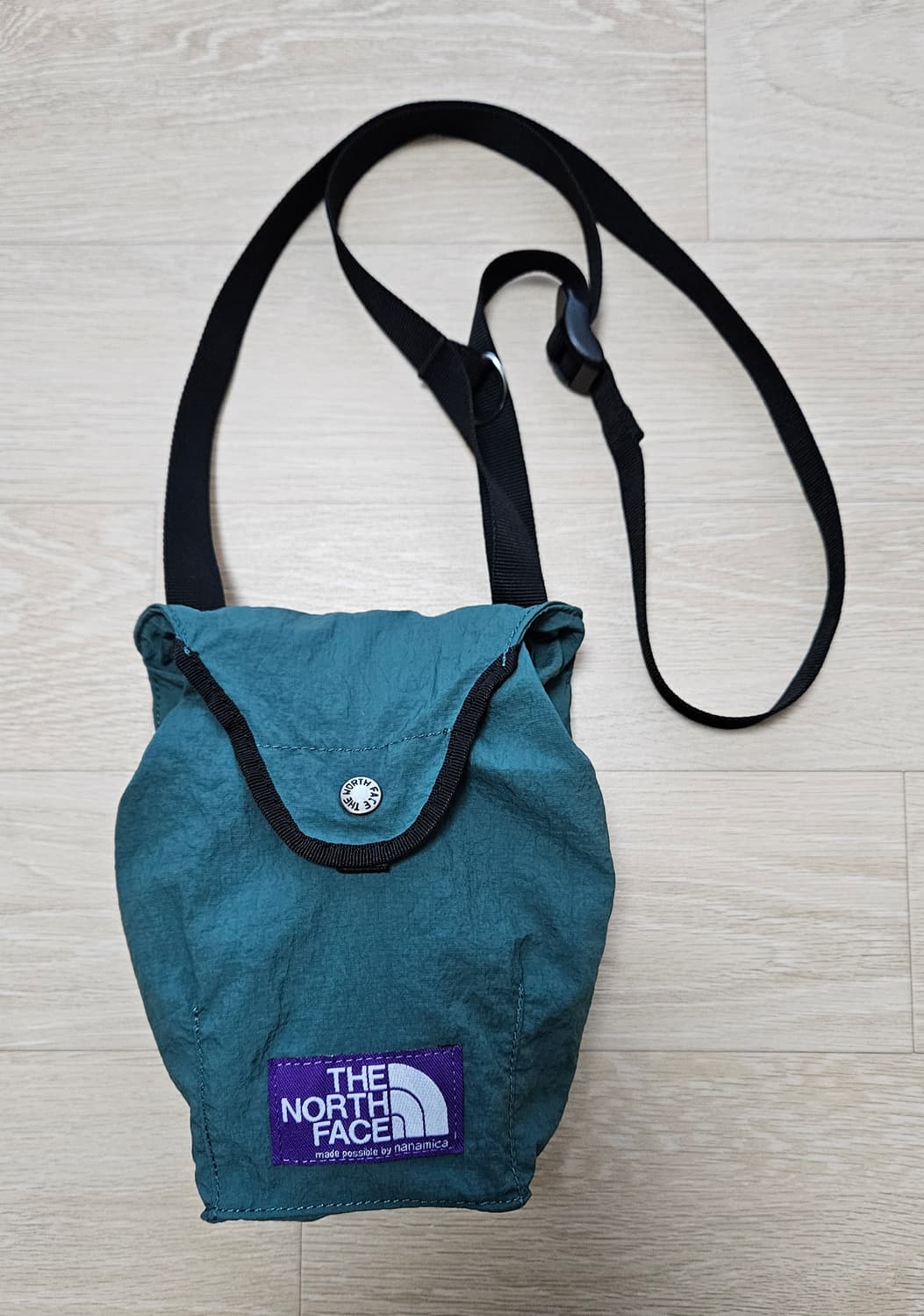 노스페이스 퍼플라벨 코듀라 립스탑 숄더백 그린 상품이미지7