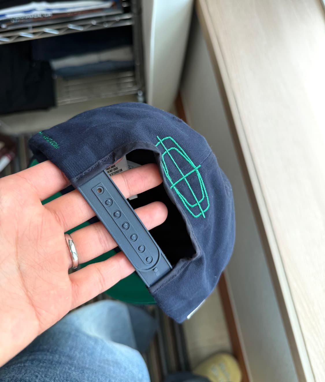 애프터매스 네이비 볼캡 상품이미지3