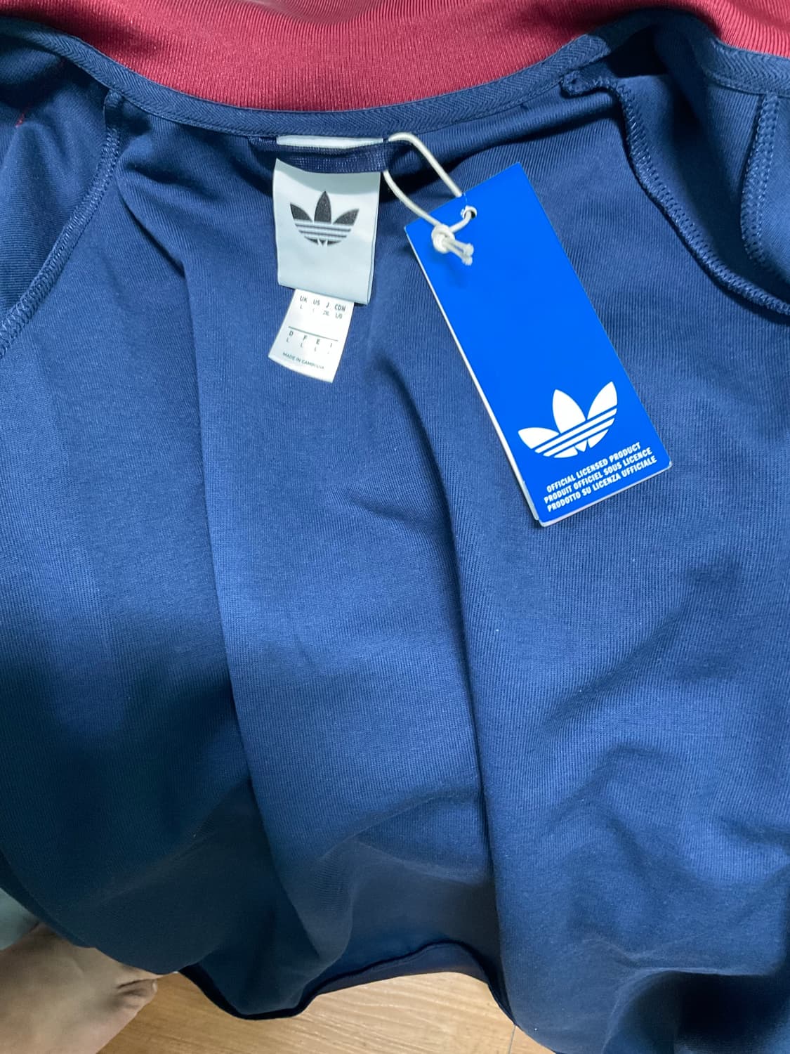 아디다스 뉴캐슬 트랙탑 L 상품이미지3