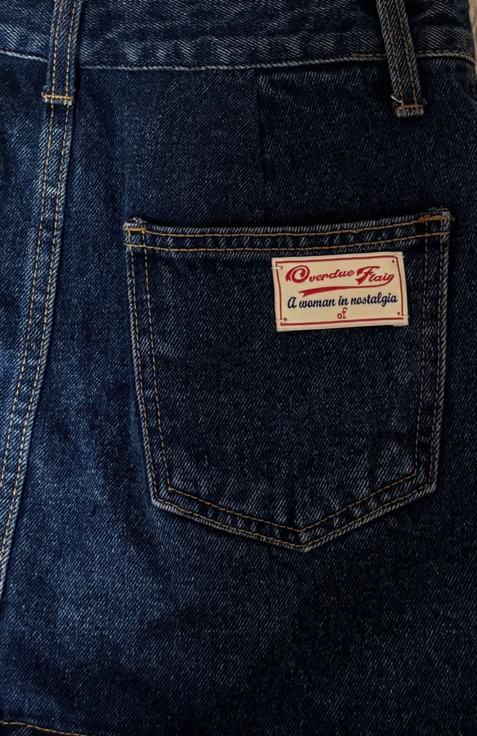 오버듀플레어 데님 미니스커트 청치마 상품이미지9