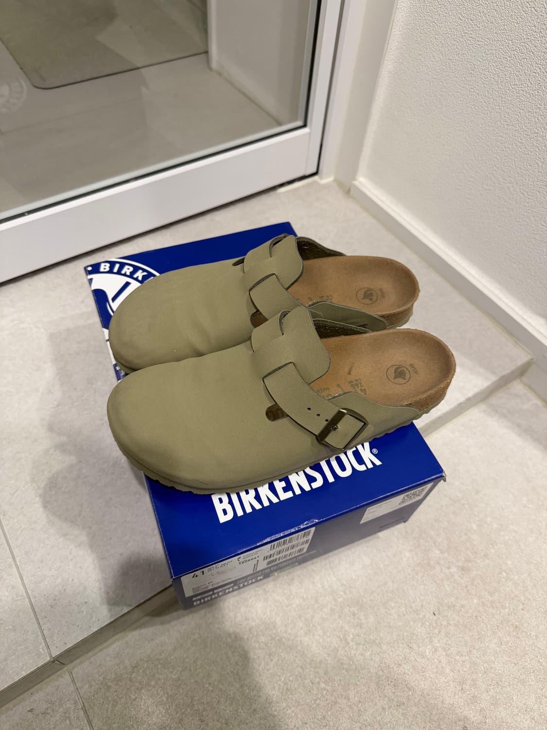 버켄스탁 보스턴 비건 카키 상품이미지1