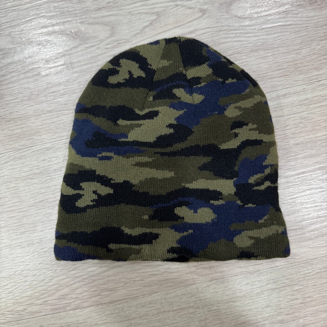 카모플라쥬 니트 비니 모자 상품이미지1