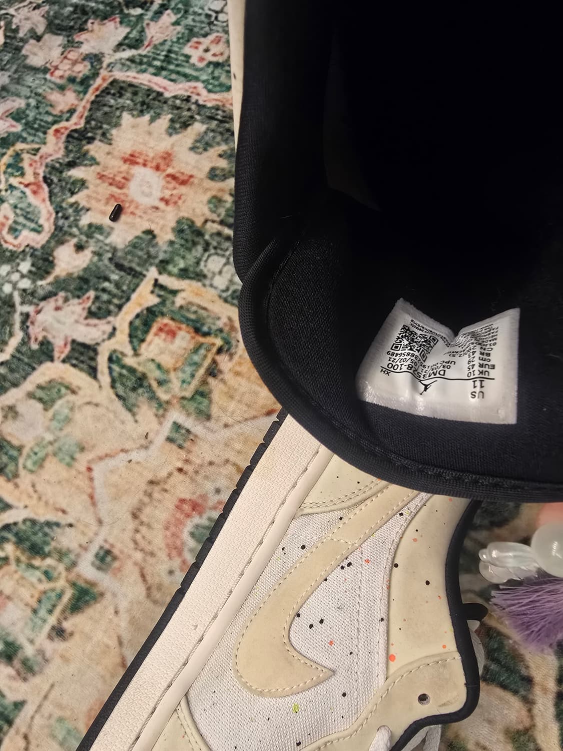 나이키 에어 조던 1 로우 SE '페인트 스플래터 상품이미지6