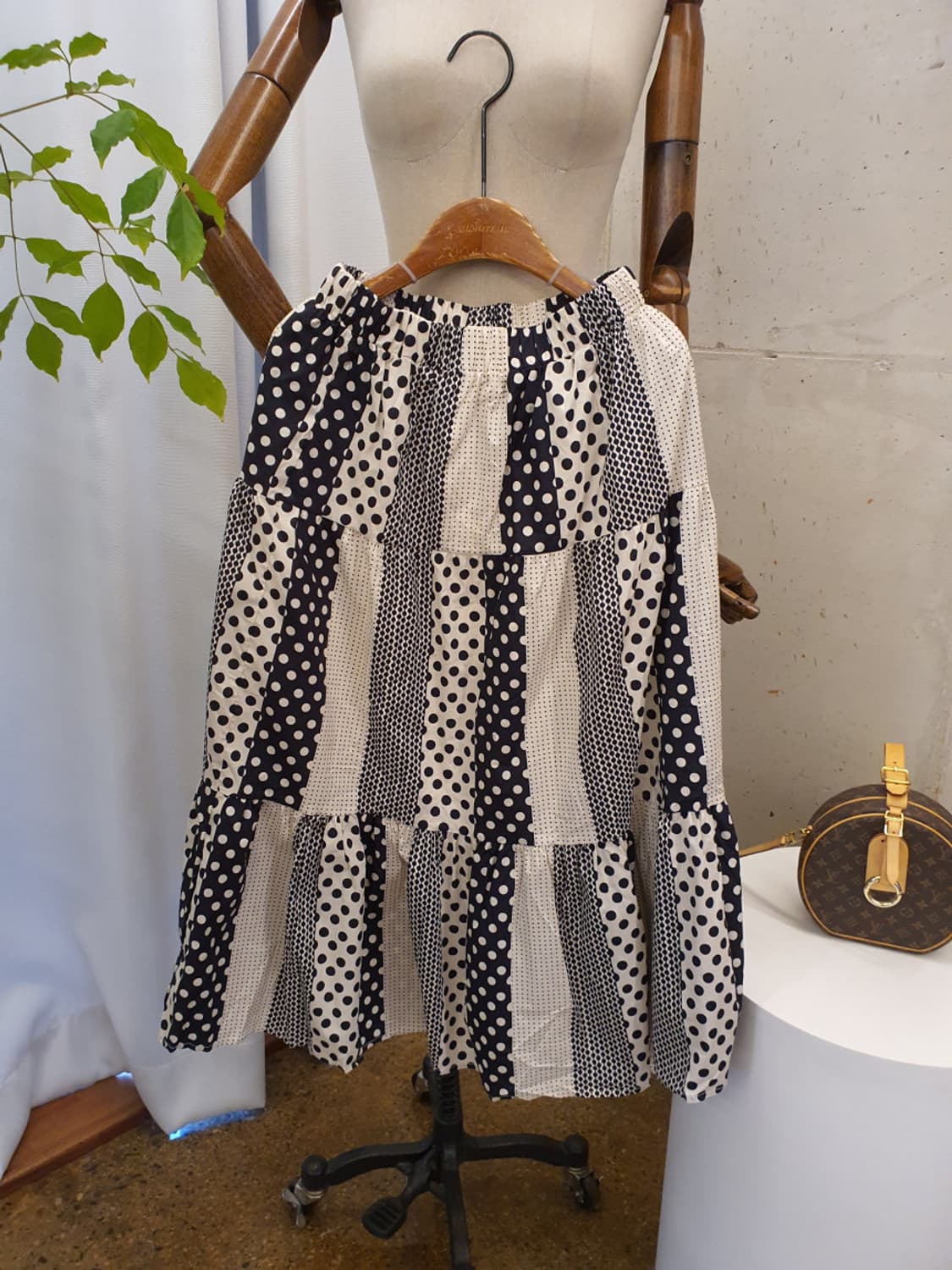 dot long skirt 상품이미지1