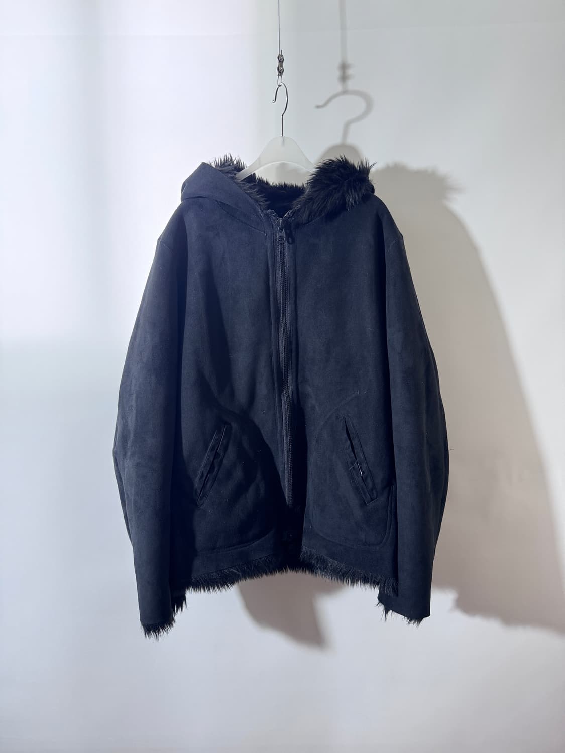 Cabane de ZUCCA fur jacket 상품이미지6