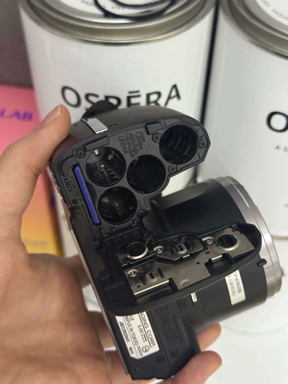 올림푸스 SP-610UZ 블랙 디지털 카메라 상품이미지3