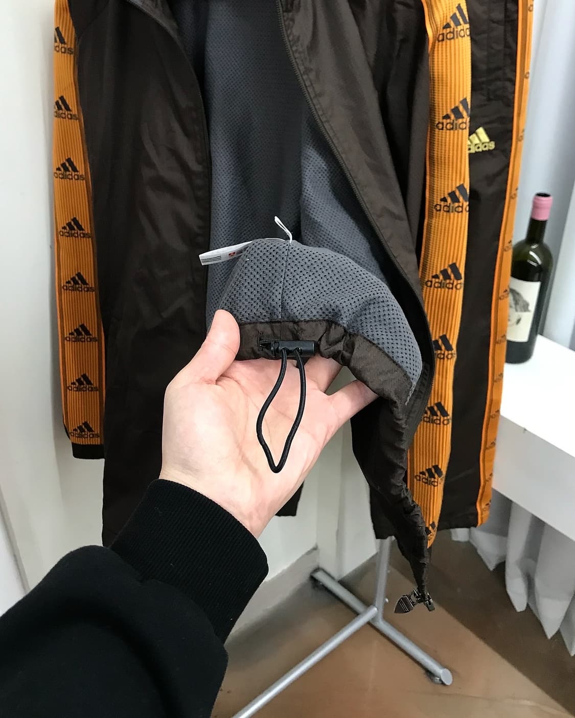 아디다스 코코아 브라운 트랙 자켓 셋업 세트 상품이미지3