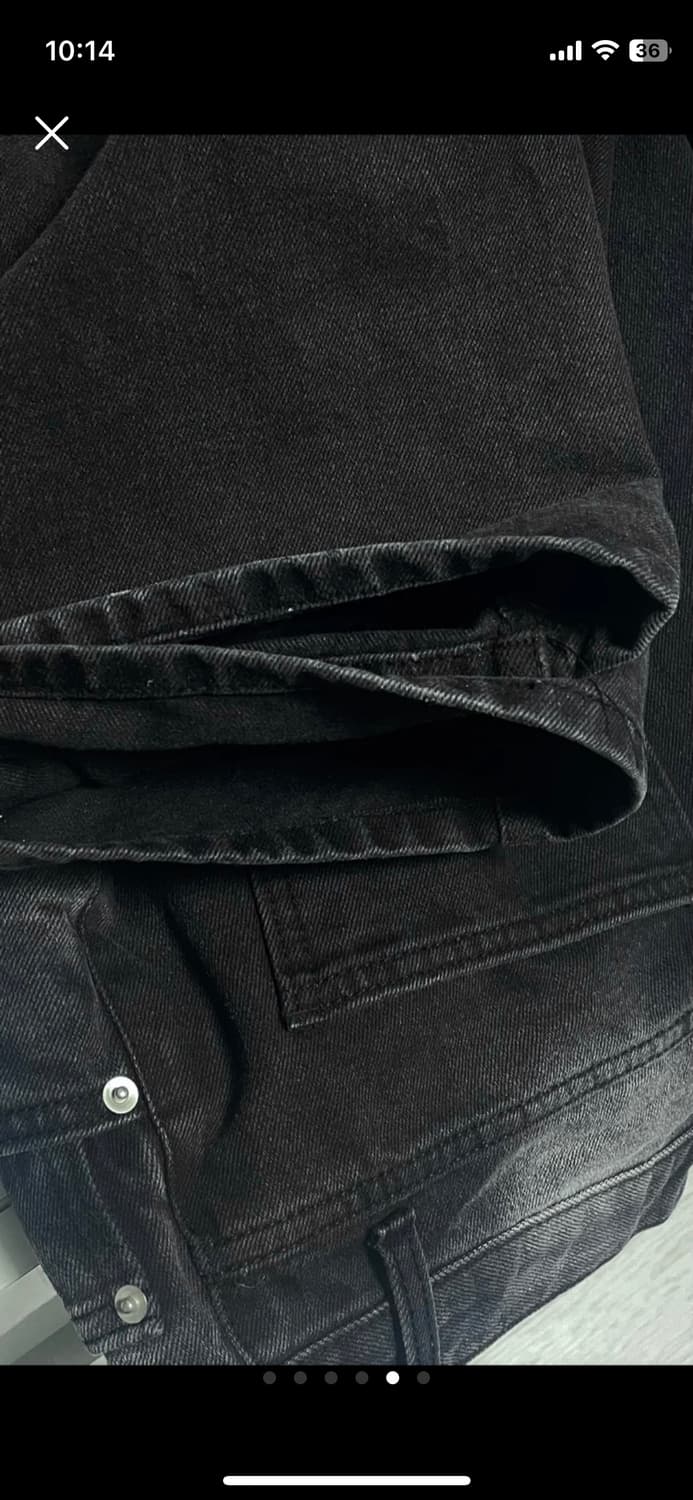 아워캐비넷 boy denim 흑청 s 상품이미지5