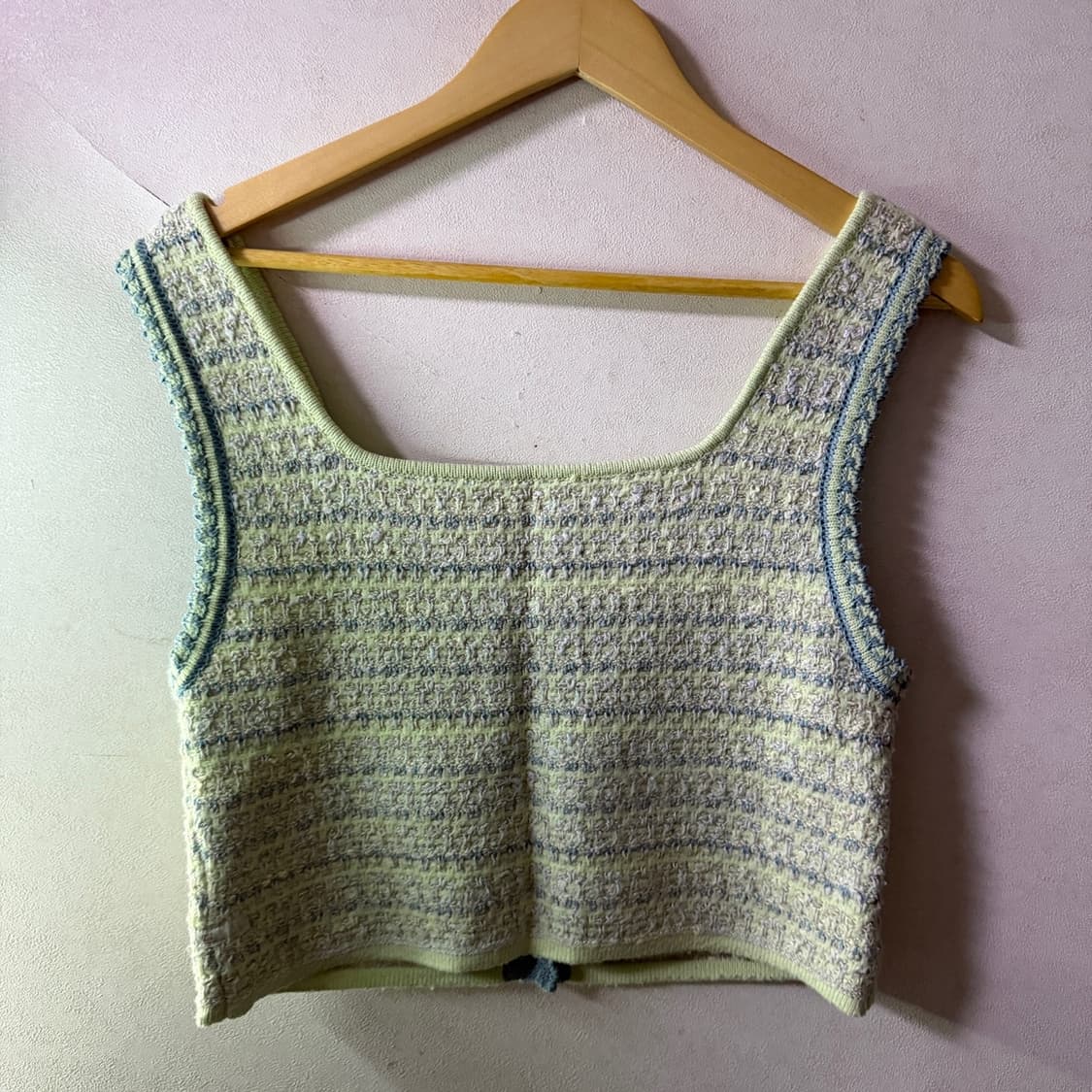 썰스데이아일랜드 컬러 스트라이프 뷔스티에  T222MVT132W 상품이미지4