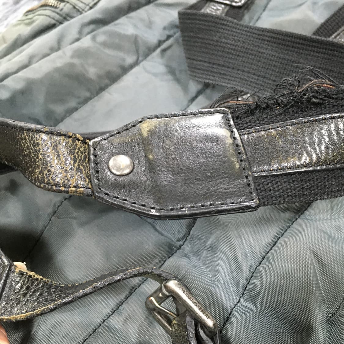 투티/0345 DOLCE & GABBANA 멀티 백팩 가죽 나일론 상품이미지9