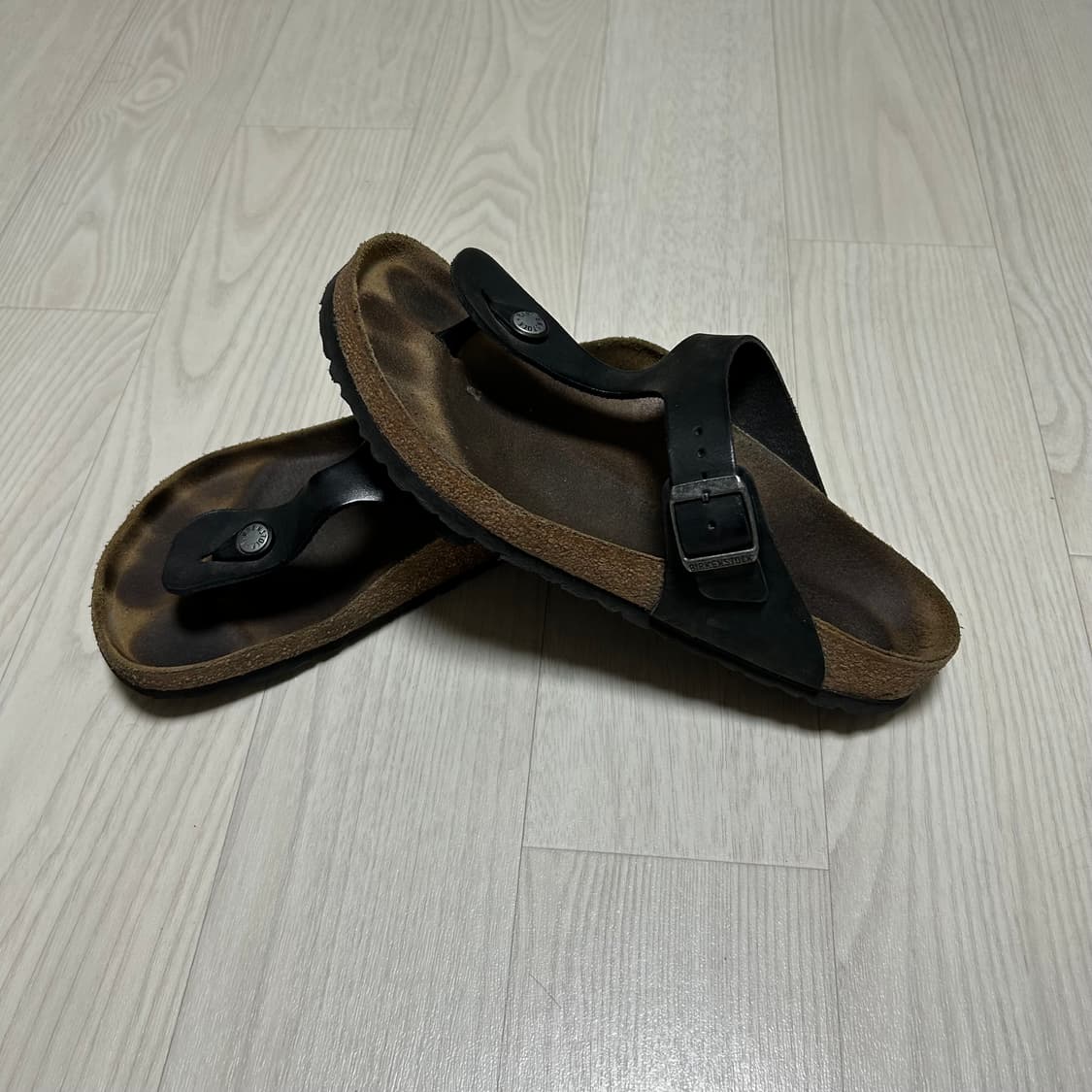 [270] 버켄스탁 지제 쪼리 천연 오일드가죽 상품이미지3