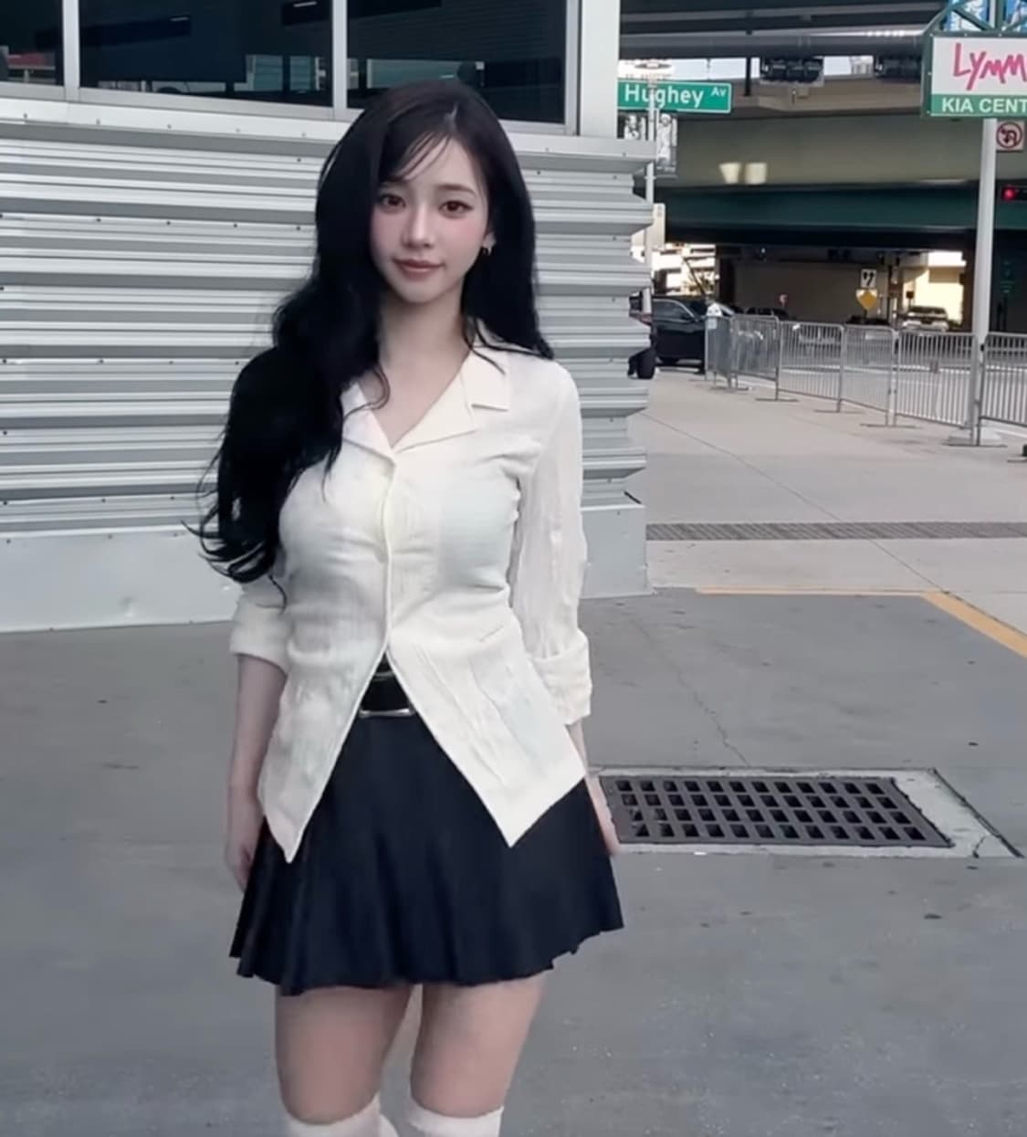 밀로우먼 링클 셔츠(카리나 착용) 상품이미지1