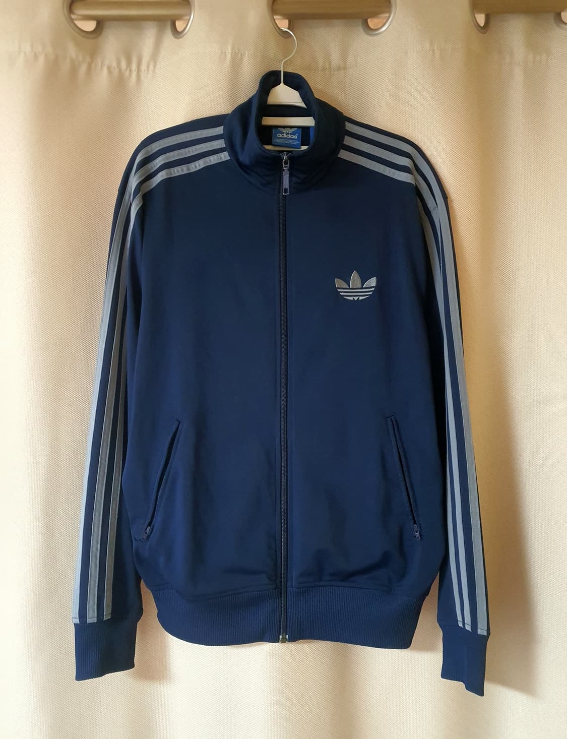 아디다스 파이어버드 네이비 그레이 트랙탑 져지 100-105 상품이미지1