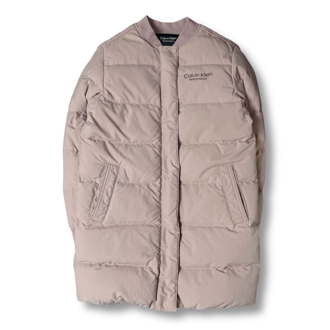 캘빈클라인 딸기우유 덕다운 패딩 S 상품이미지1