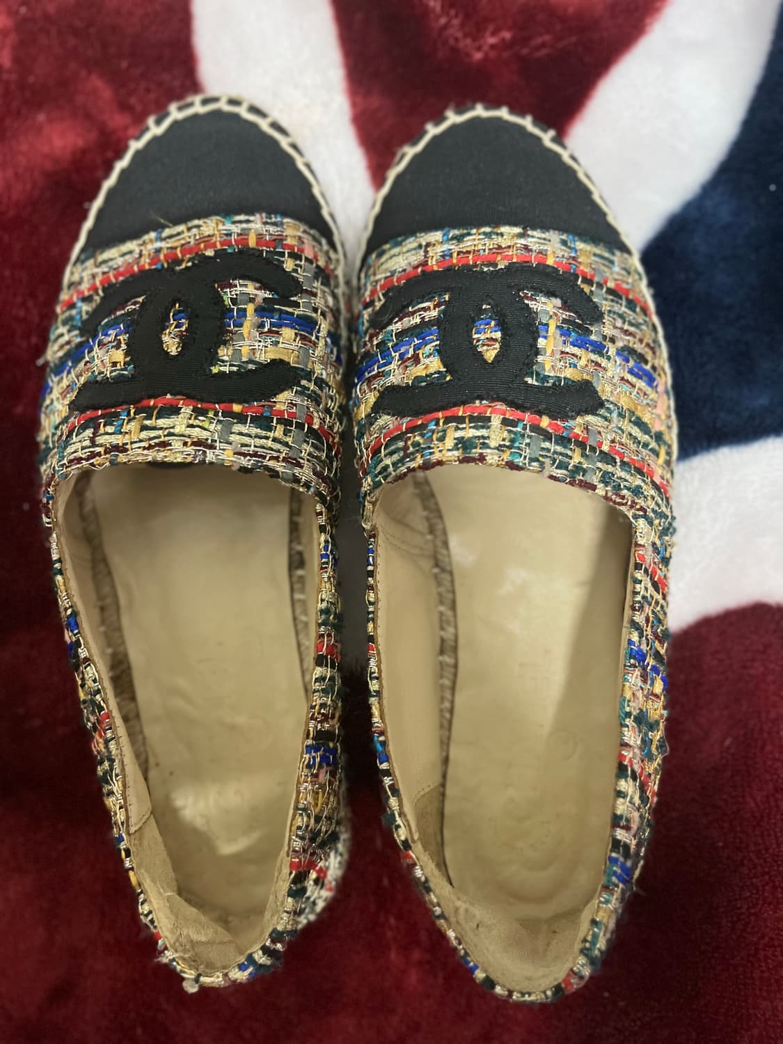 샤넬 트위드 에스파듀 39사이즈 상품이미지3