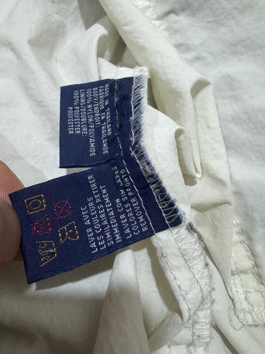 90’s 타미 힐피거 스펠아웃 우븐 자켓 상품이미지6