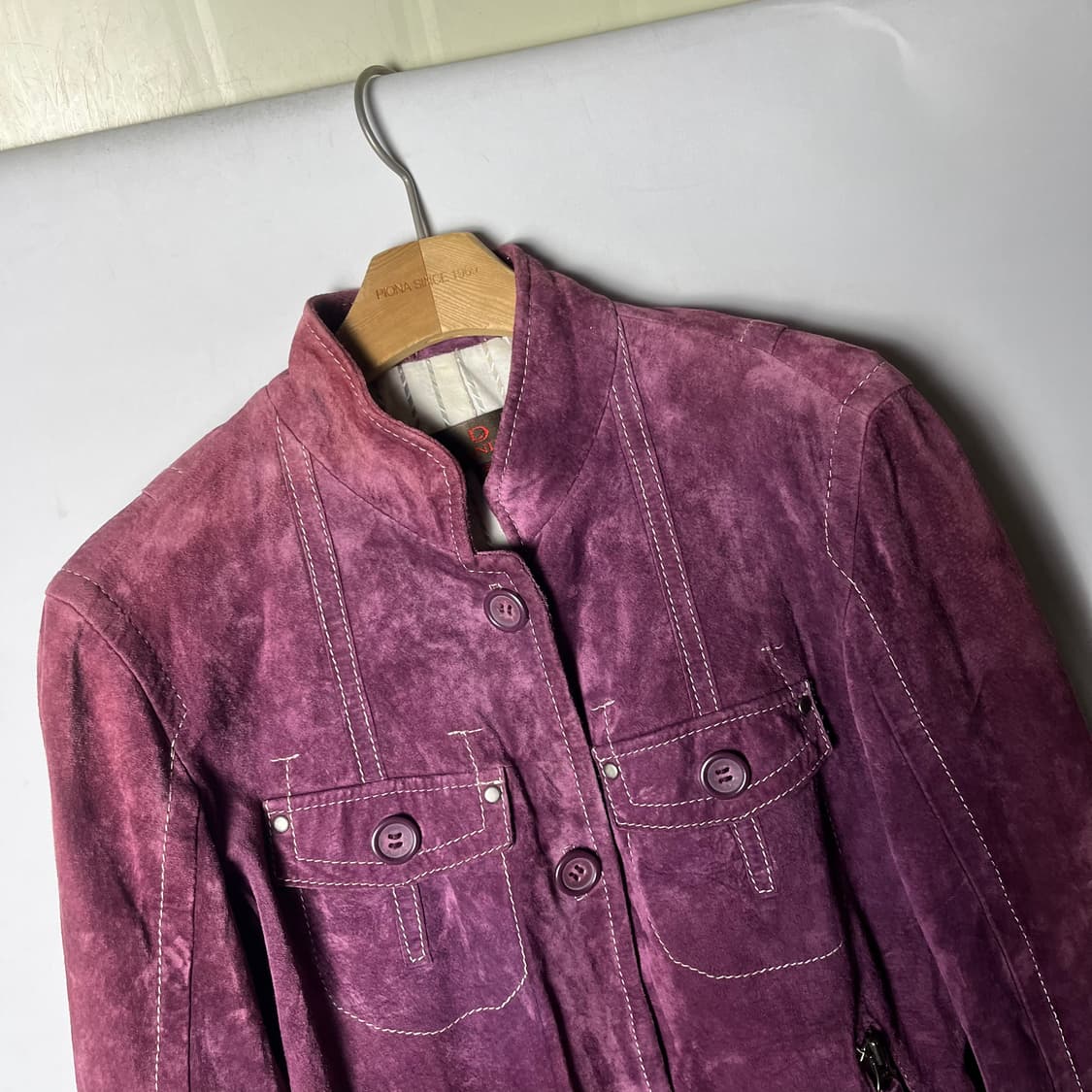 [Danier] 대니어 워시드 스웨이드 레더 자켓 상품이미지3