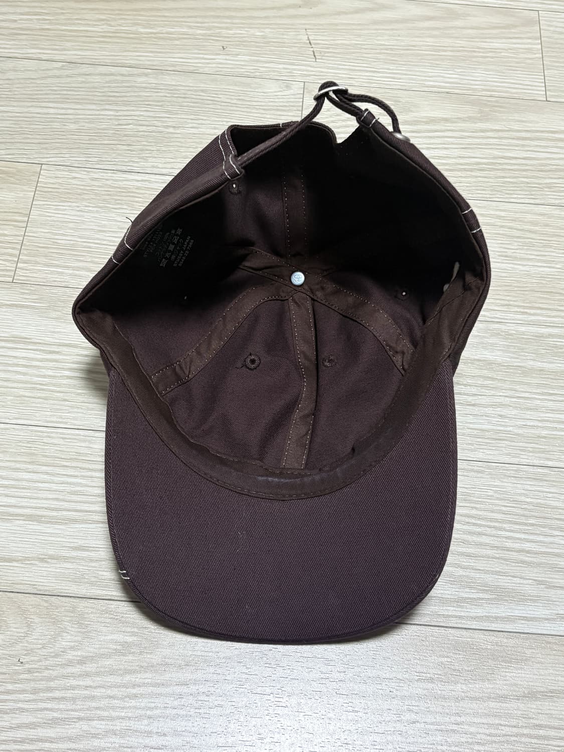 스투시 브라운 캡모자 상품이미지2