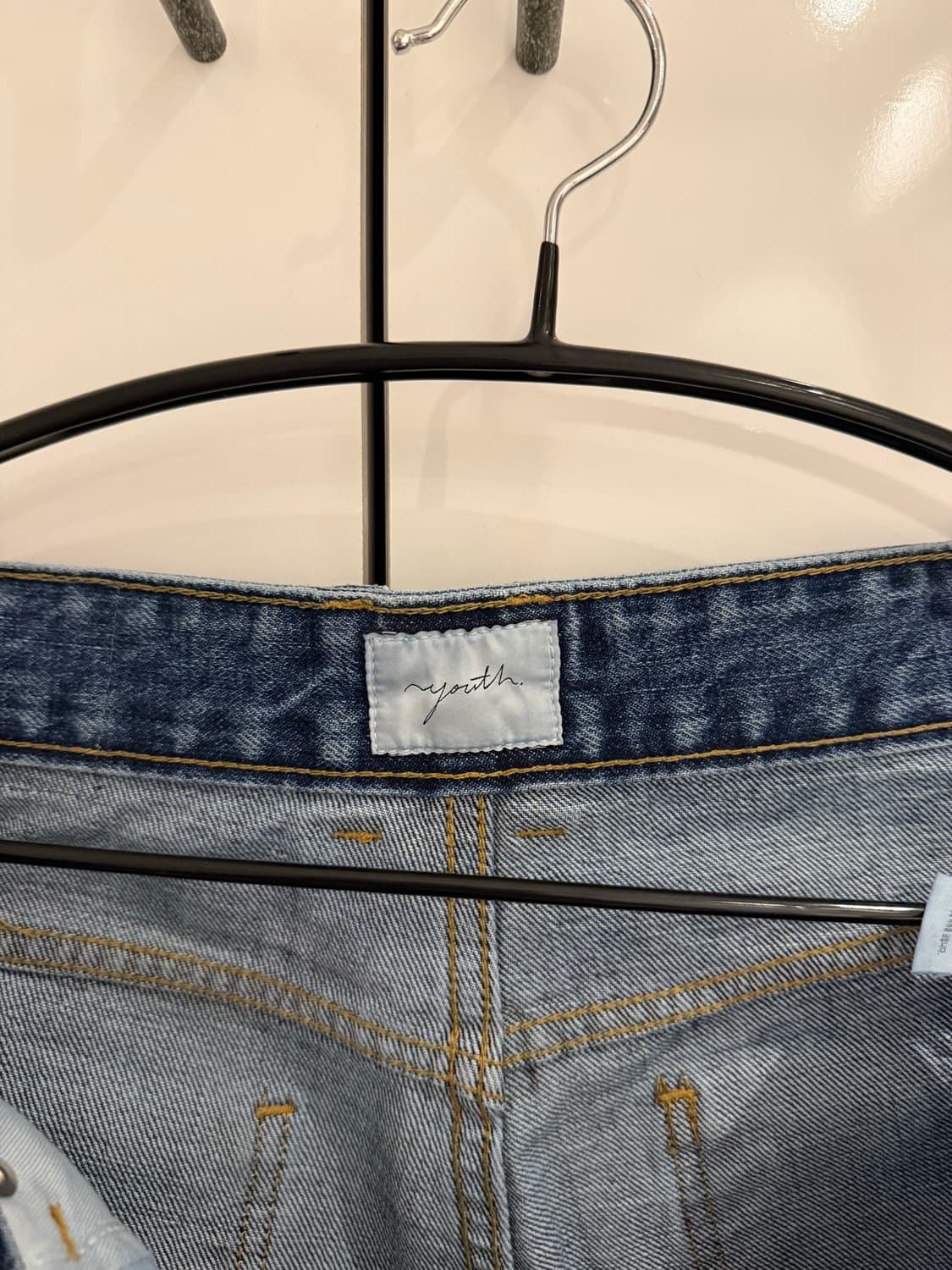 유스 와이드 데님 팬츠 상품이미지2