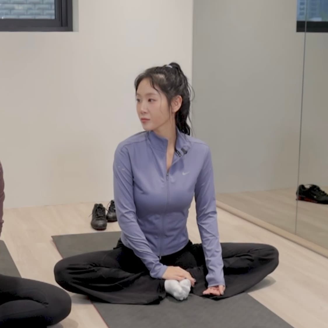 나이키 기능성 집업 자켓 라벤더 M사이즈 상품이미지3