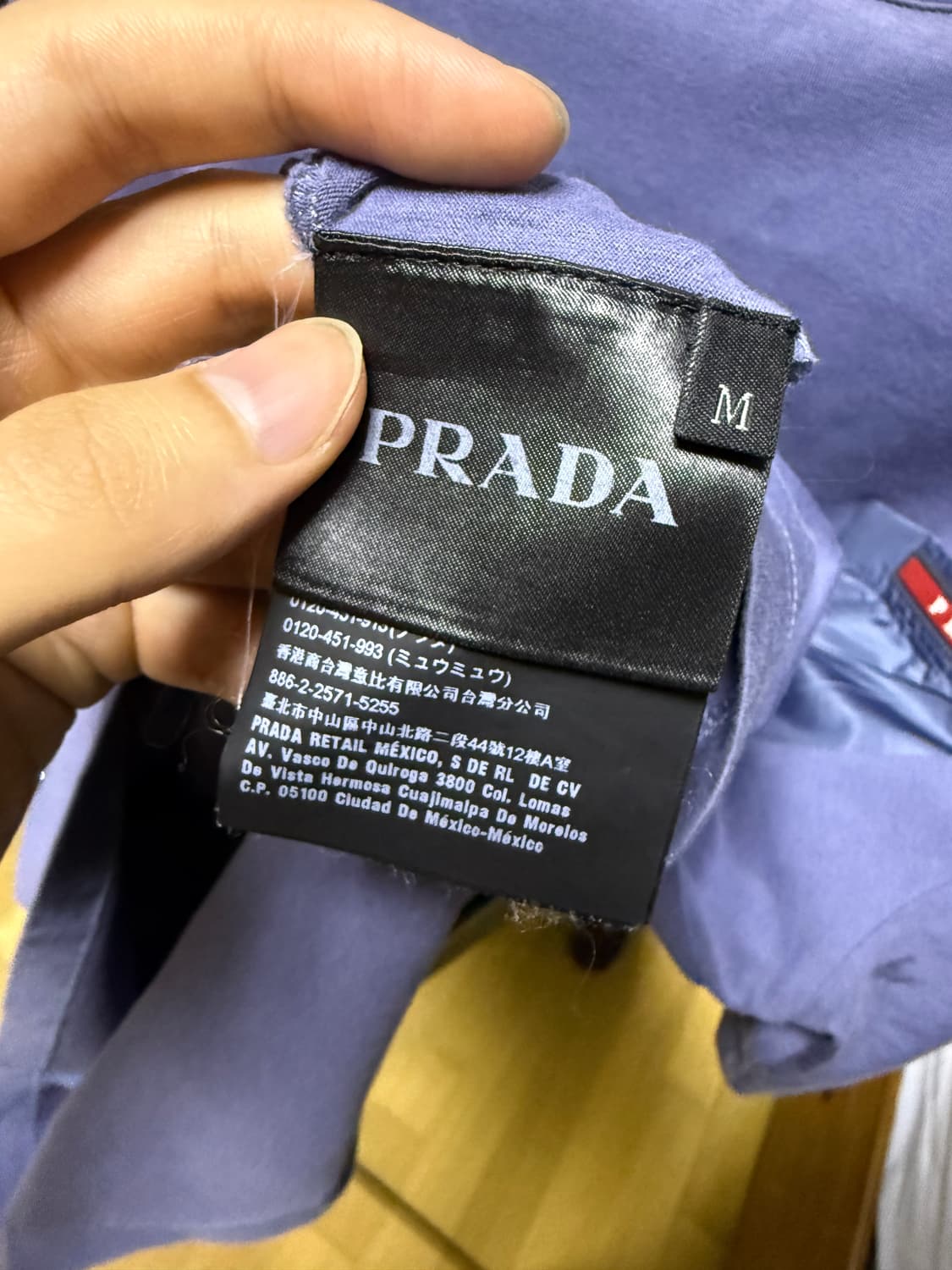 프라다 스포츠 리네아 로사 포켓 티셔츠 상품이미지7