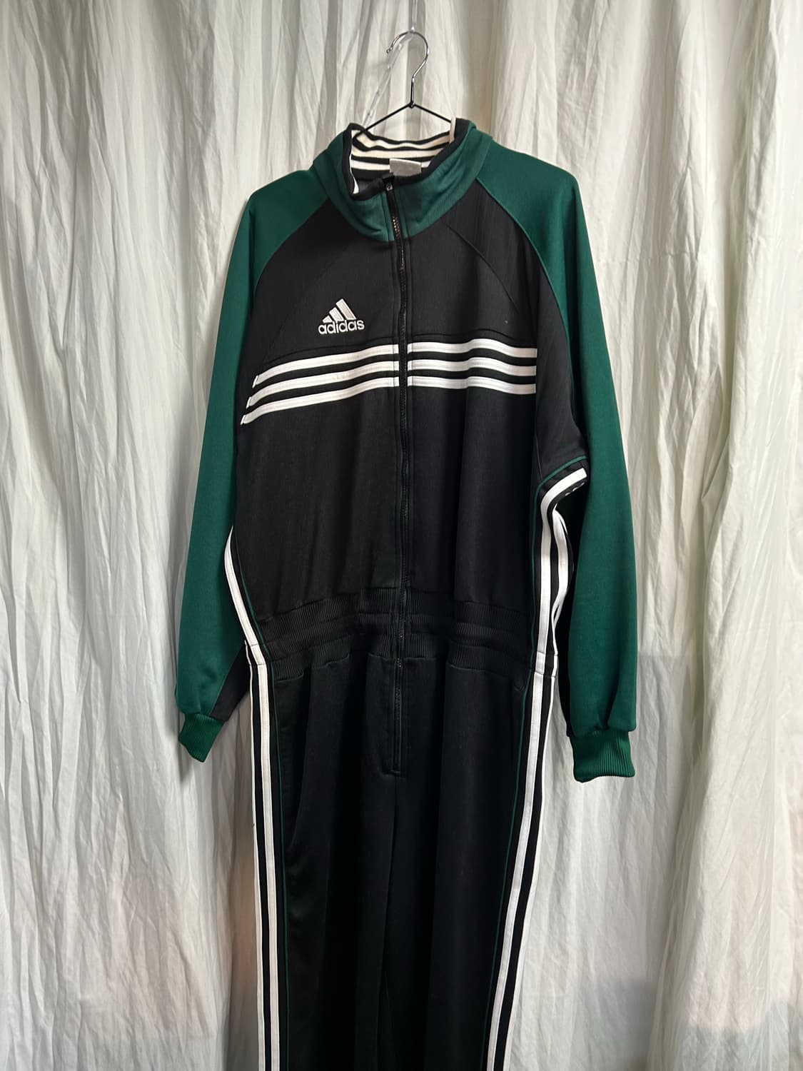 90‘s 아디다스 빈티지 올인원 트랙 점프수트 L 상품이미지1