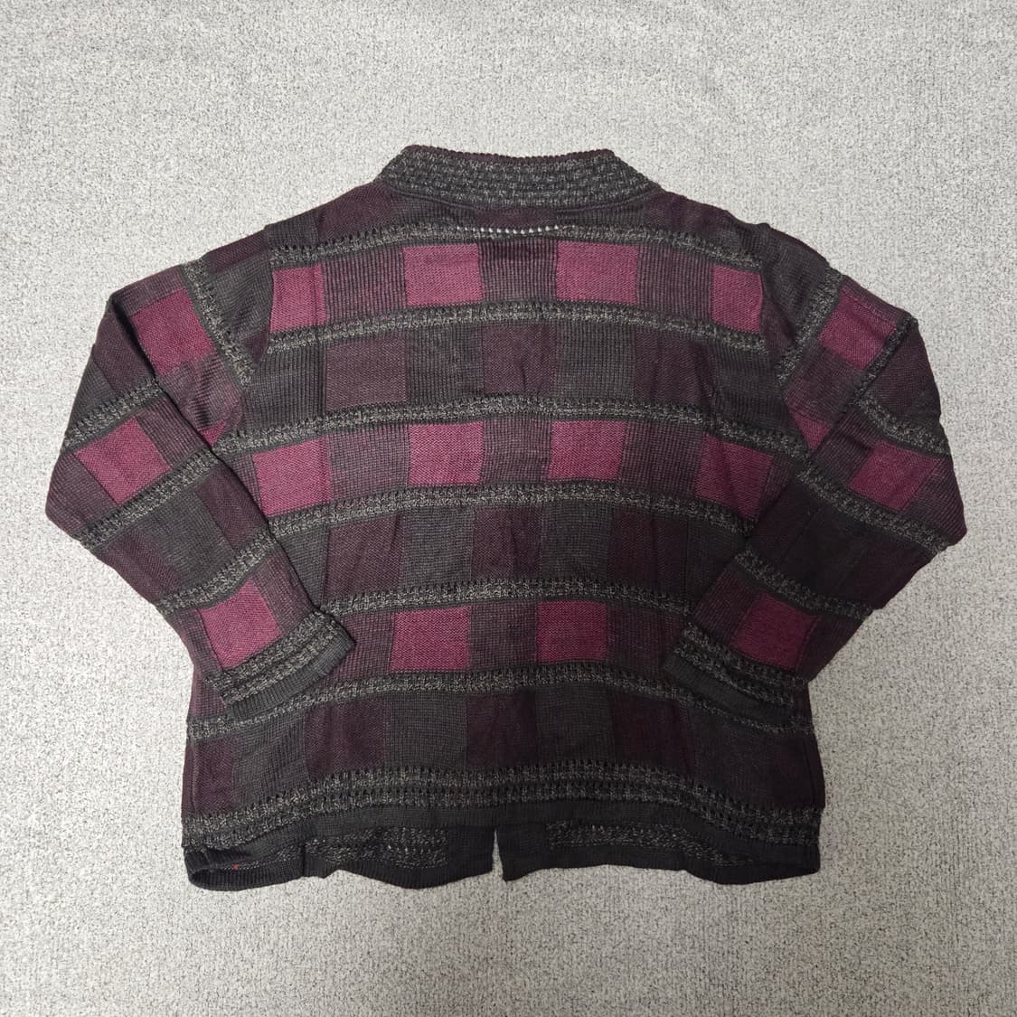 Made in Japan 간사이 니트 가디건 L(100) 상품이미지6