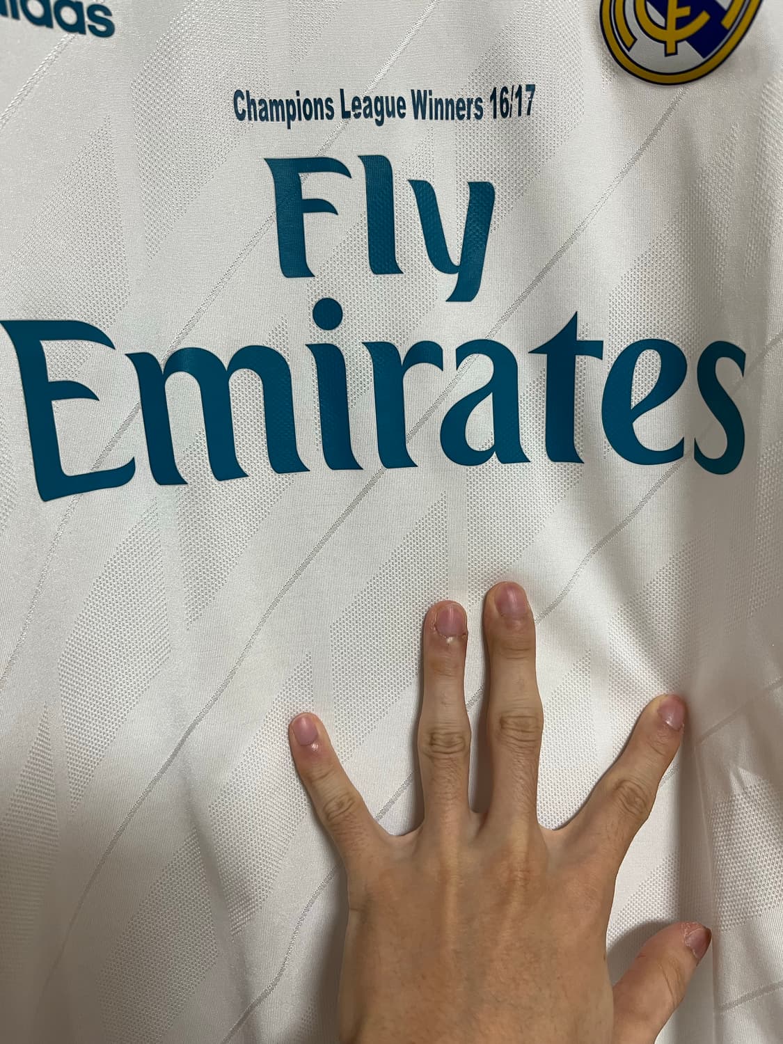 [L]레알마드리드 17-18 어센틱 유니폼 호날두 상품이미지5