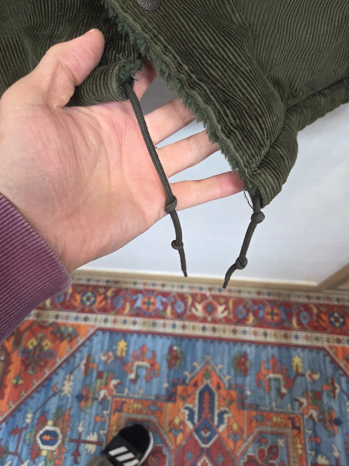 리바이스 빈티지 코듀로이 셰르파 트러커자켓 m 상품이미지7