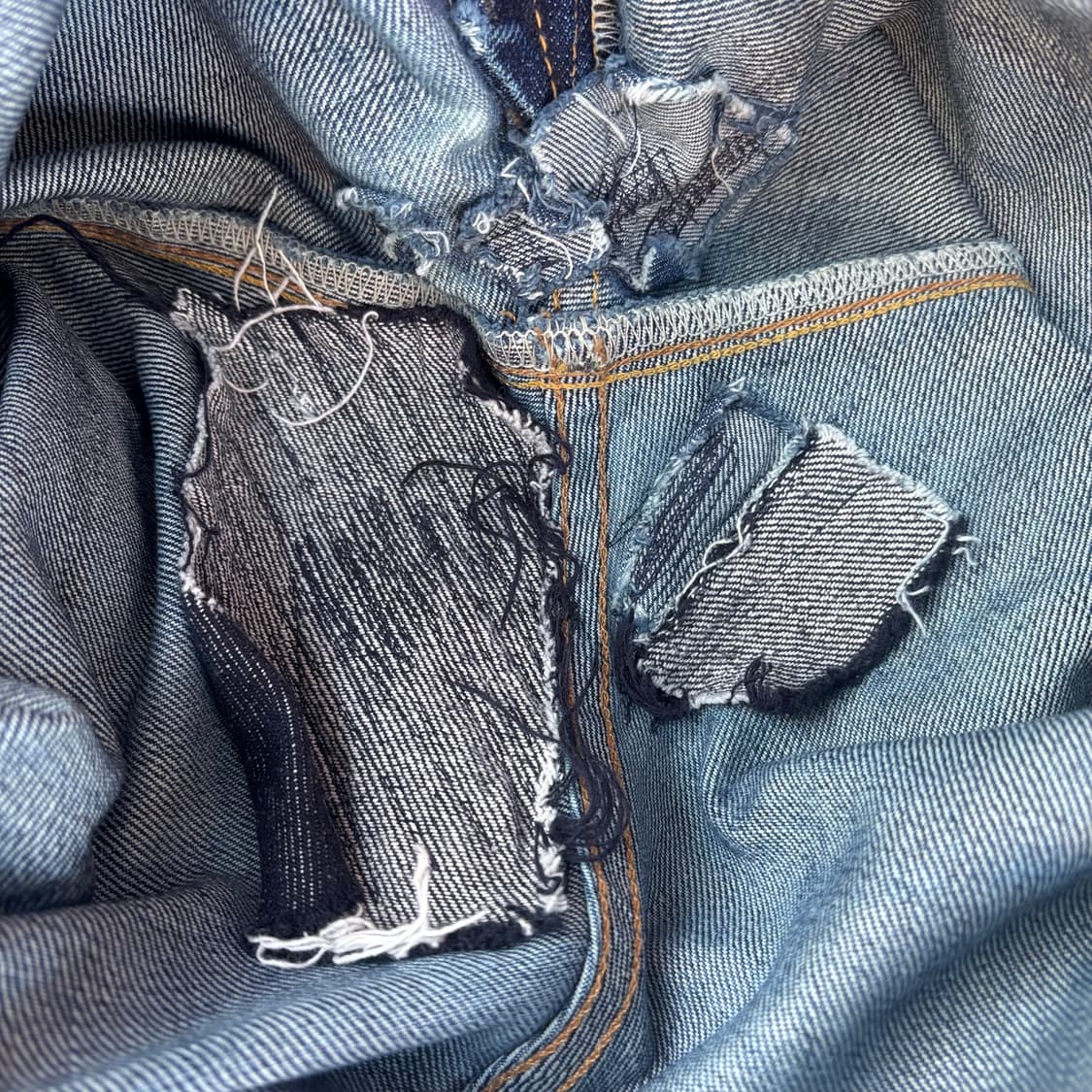 미국 RRL 슬림핏 셀비지 데님 팬츠 상품이미지10