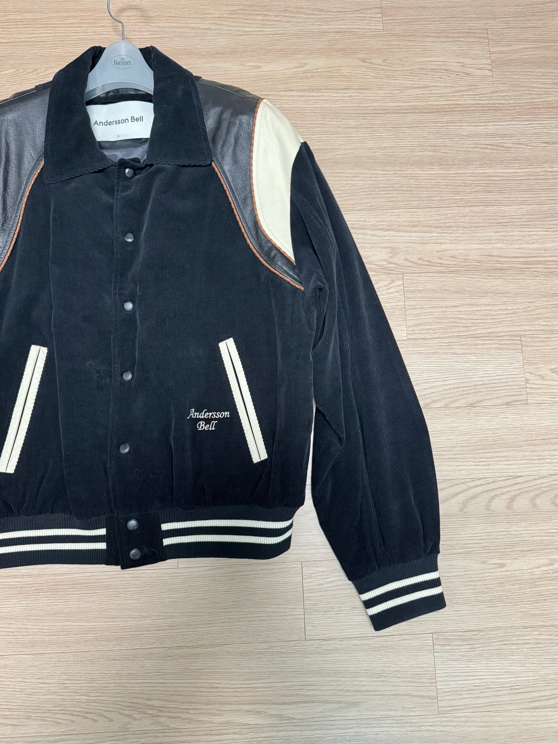 [L] 앤더슨벨 코듀로이 바시티 자켓 상품이미지5