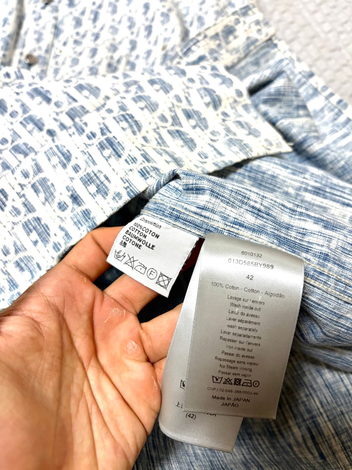 디올 카스리 데님자켓 상품이미지5