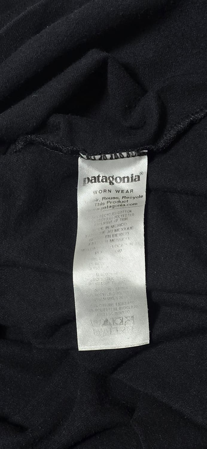 파타고니아 반팔 티셔츠 블랙 XL 상품이미지4