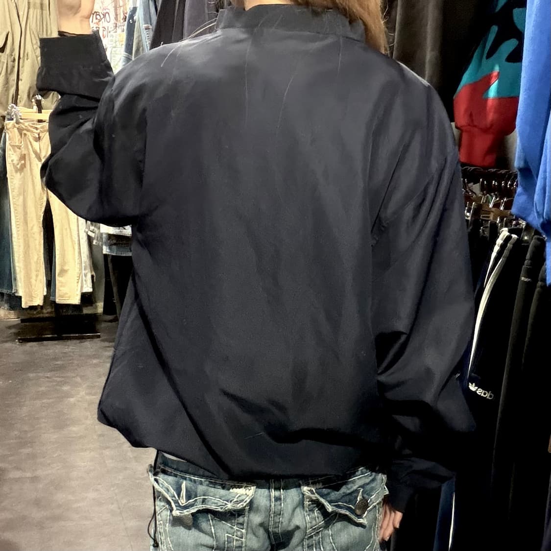 나이키 웜업 스우시 네이비  상품이미지4