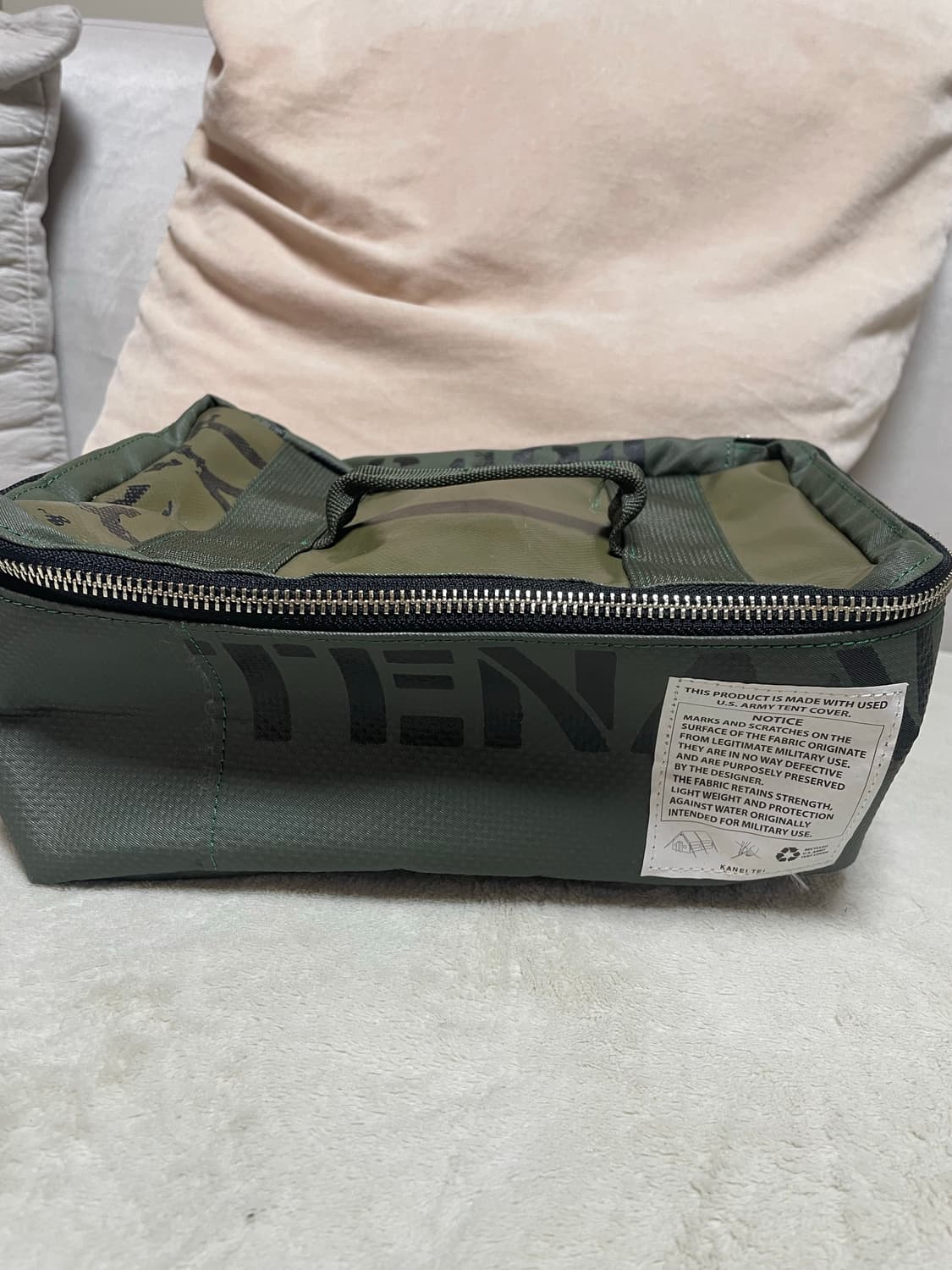 카네이테이 U.S. Army 파우치 big 사이즈 상품이미지1