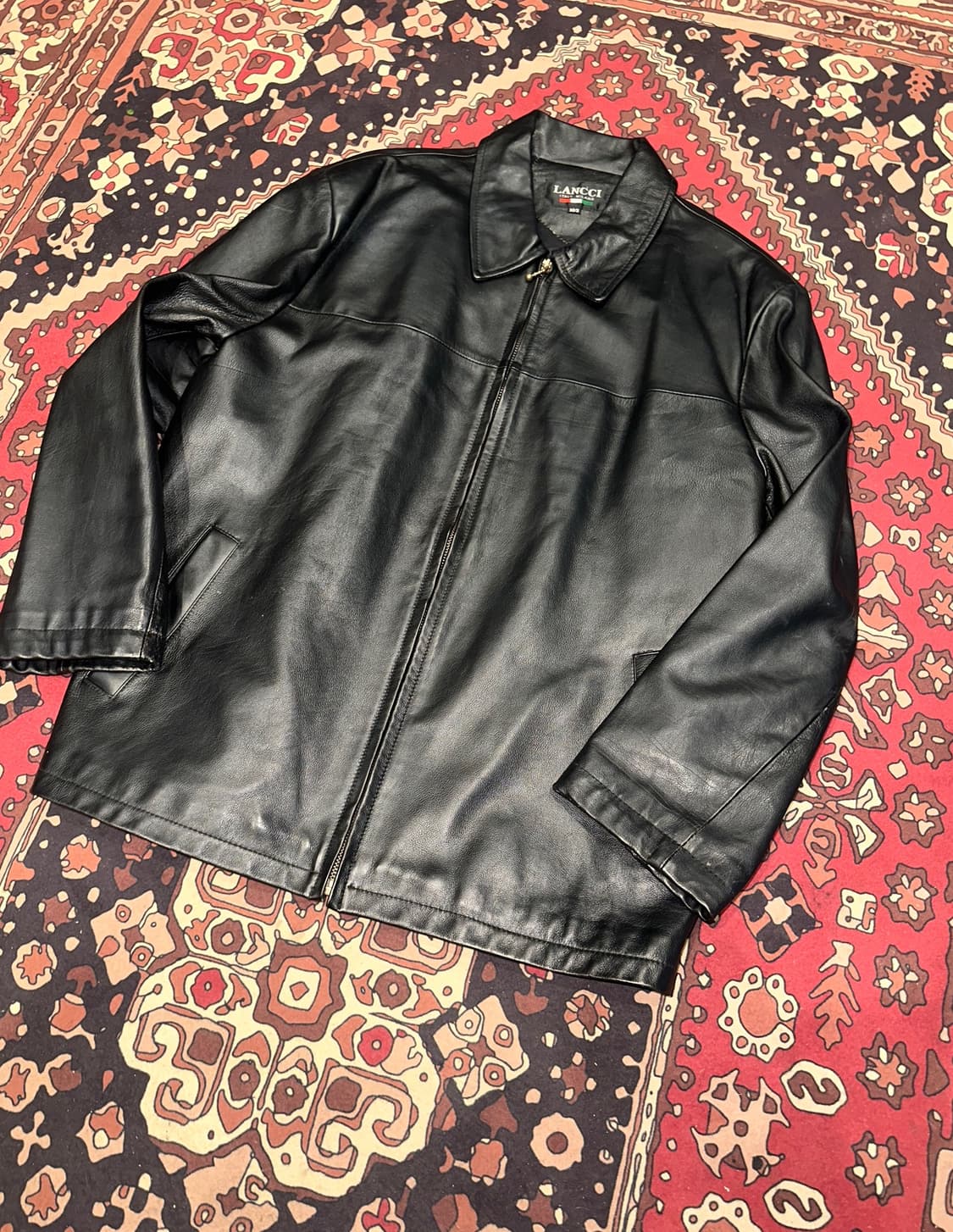 ( XL ) 이태리 가죽자켓 레더자켓 양가죽자켓 빈티지가죽  상품이미지2