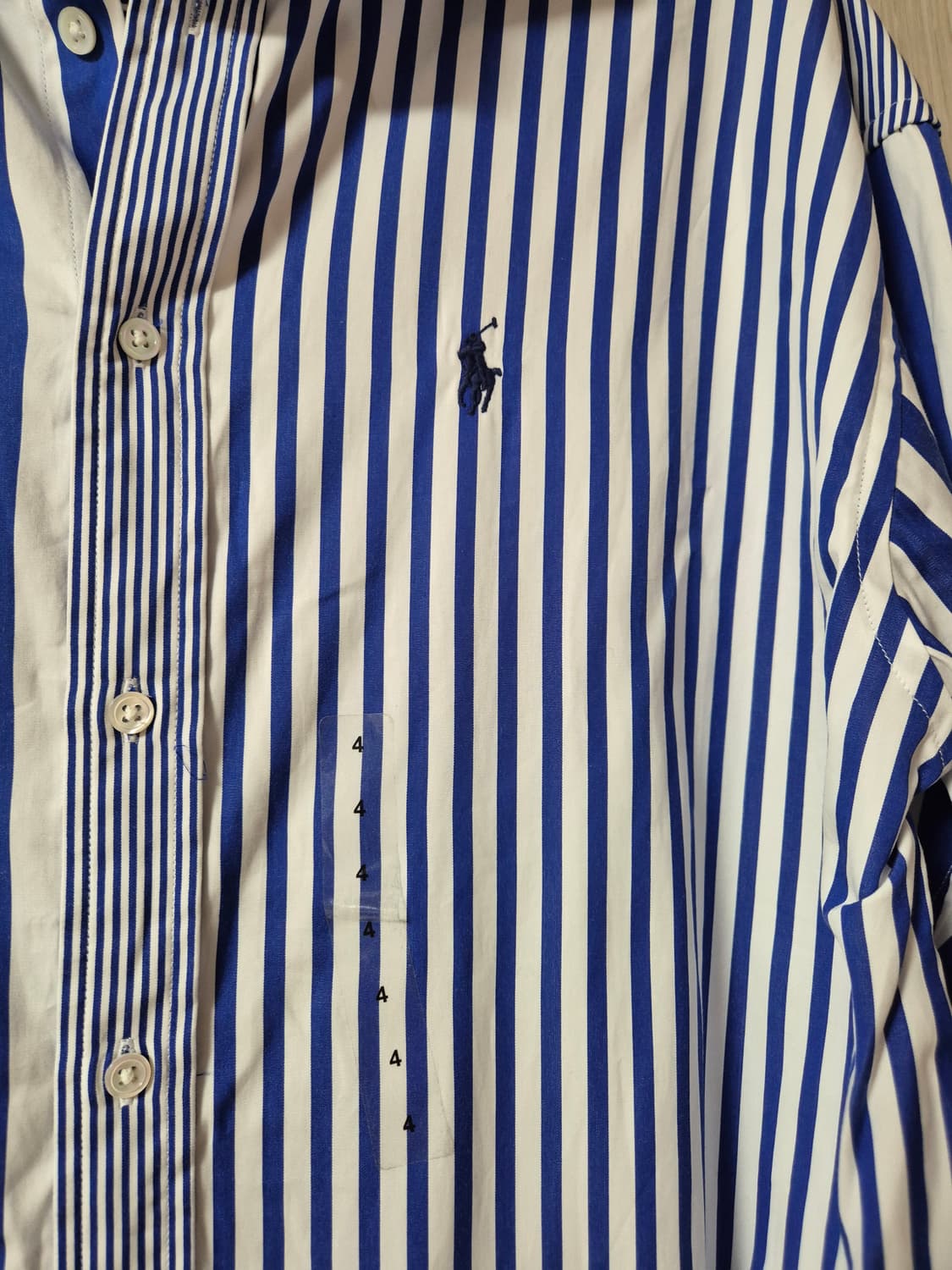 (24년) 폴로 랄프로렌 스프라이트 배색 셔츠 블라우스 4 (새제품) 신 상품이미지3