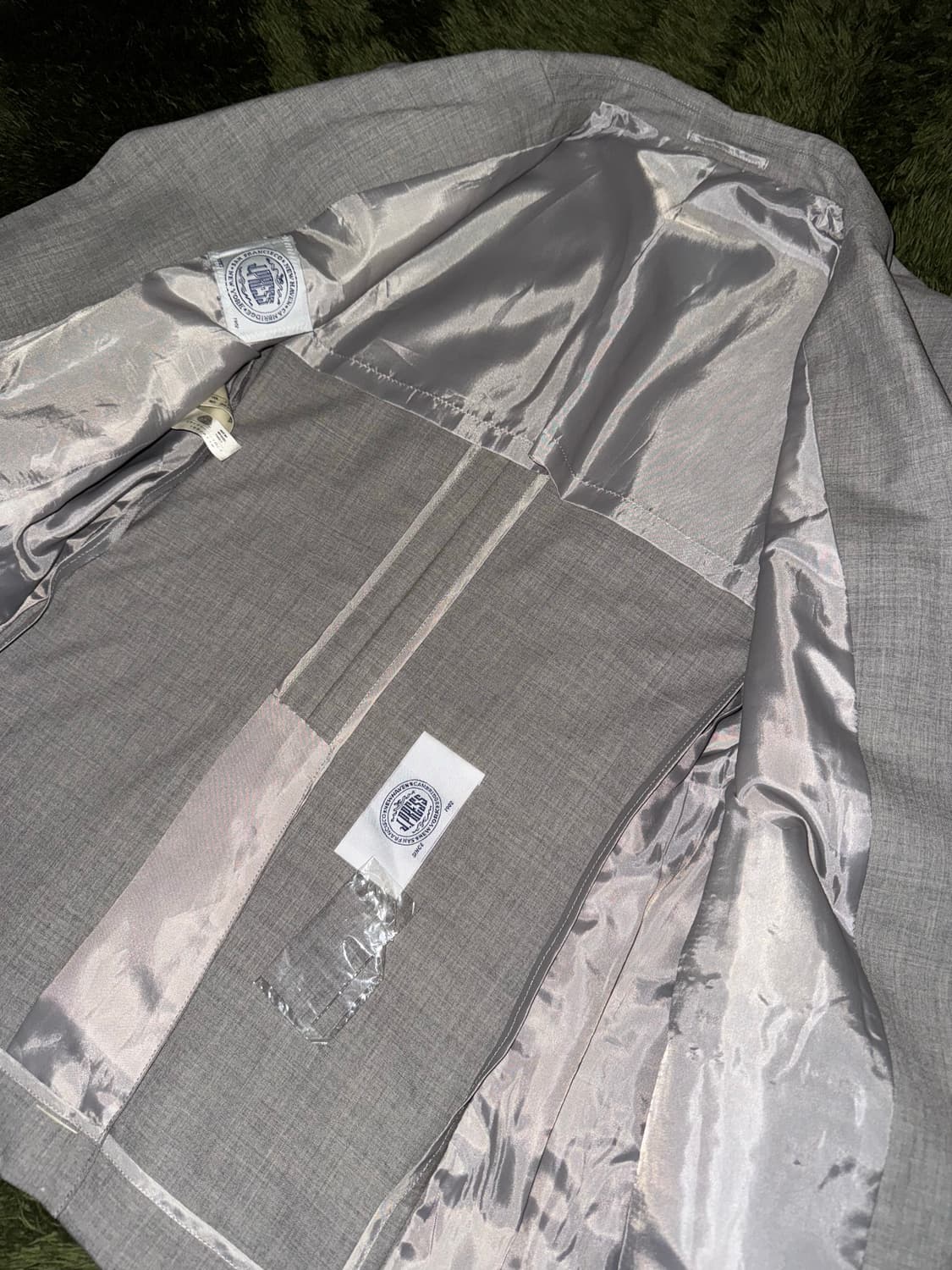 J.press 제이프레스 뉴 울 클래식 핏 블레이저 자켓 라이트 그레이 상품이미지4