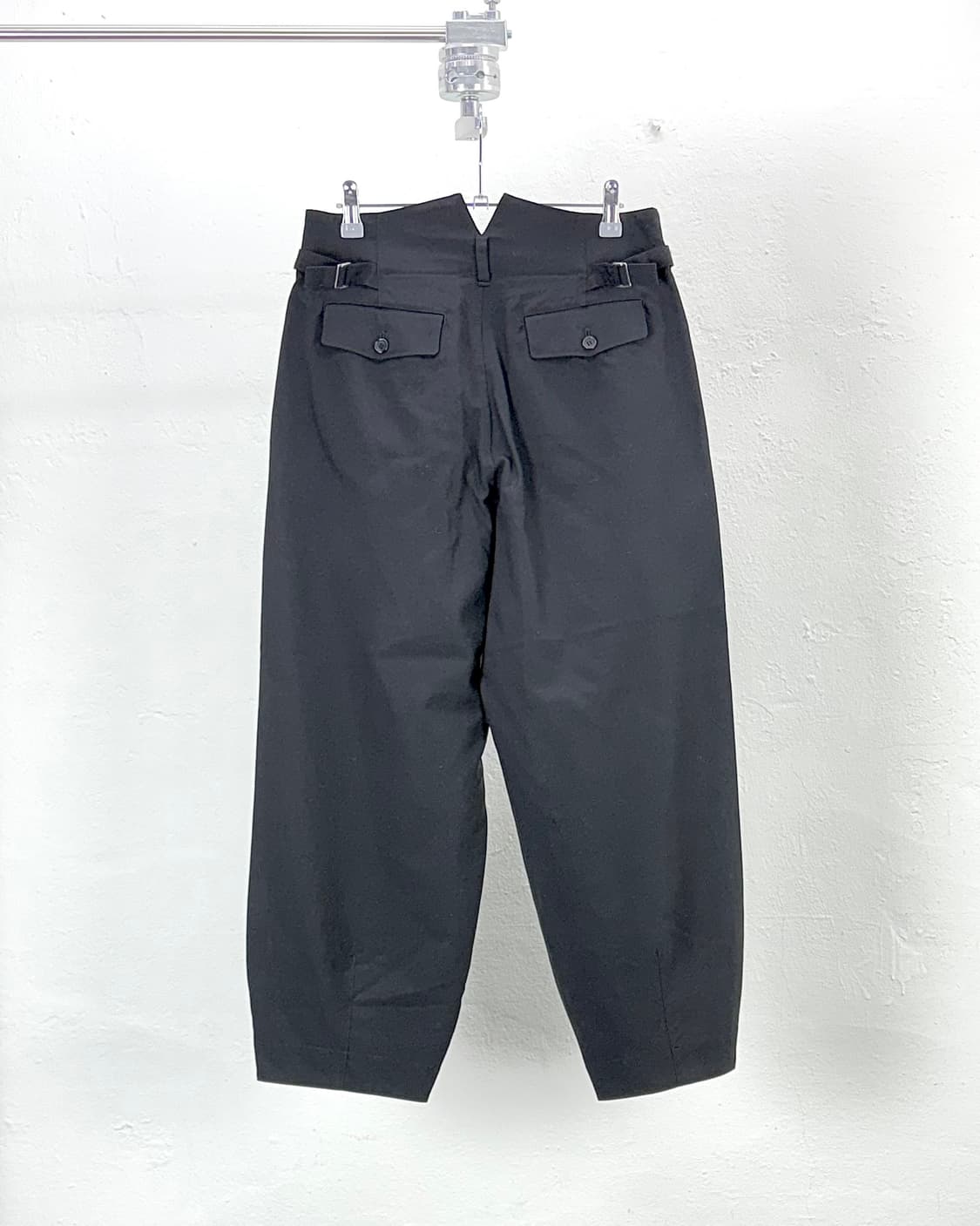 꼼데가르송 ad 2013 블랙 개버딘 하프 크롭 팬츠 상품이미지6