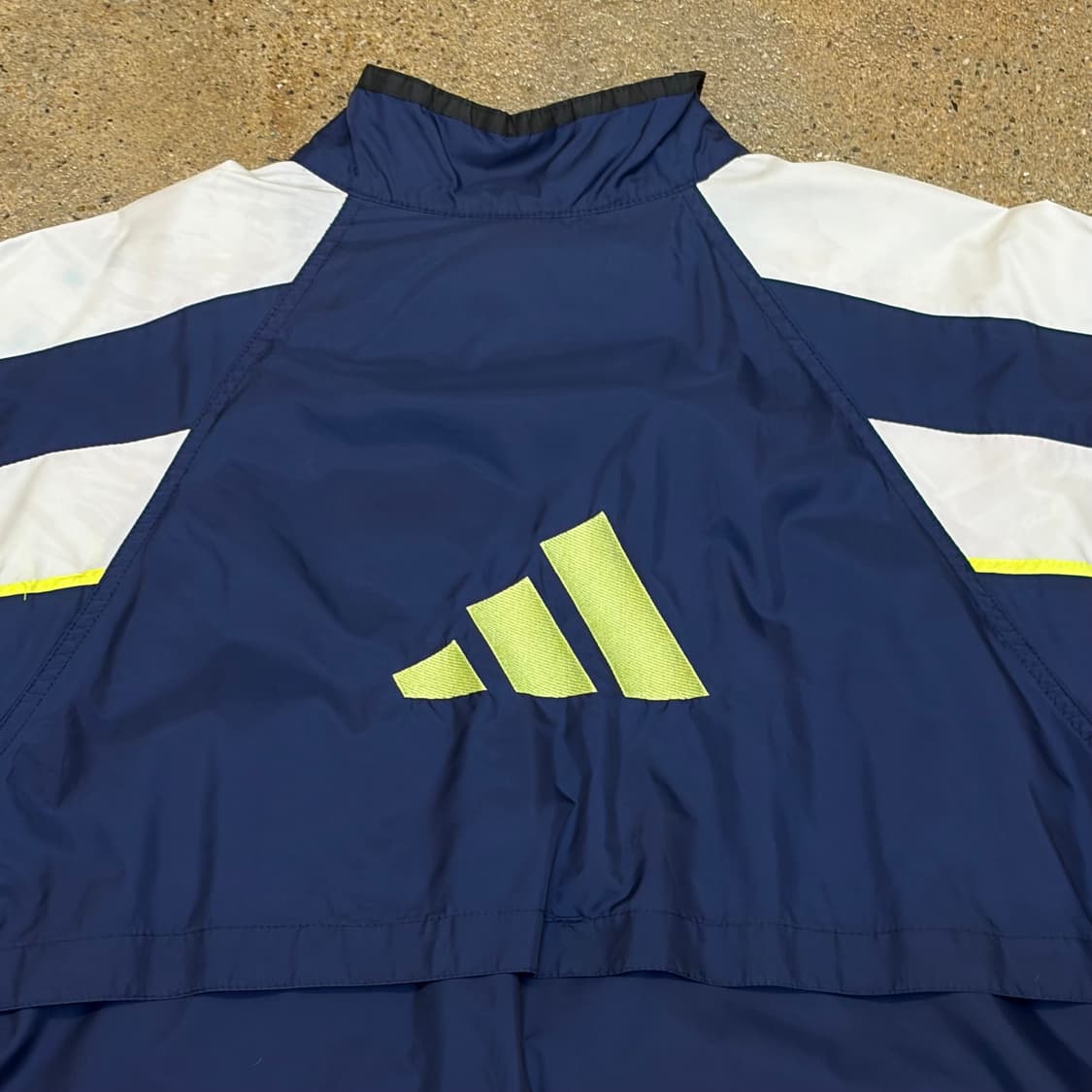 레어 90s USA 빈티지 아디다스 빅삼선 바람막이 상품이미지7