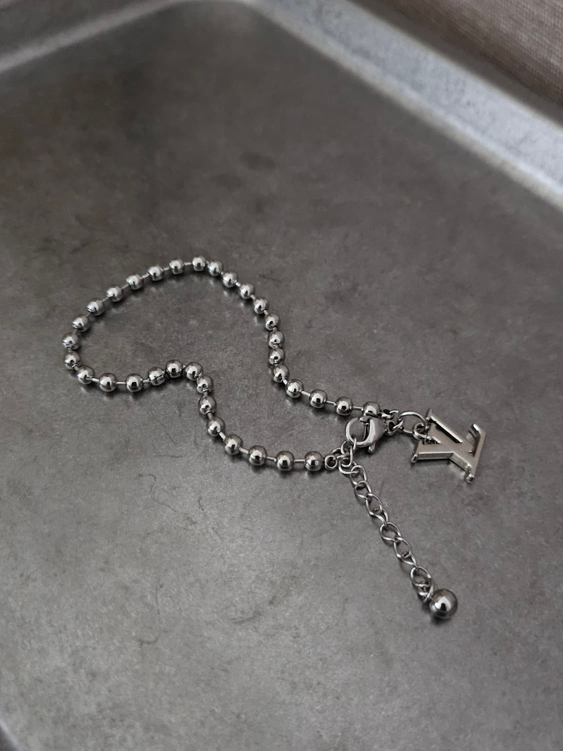 73 루이비통 빈티지 정품 팔찌 업사이클링 써지컬체인 상품이미지1